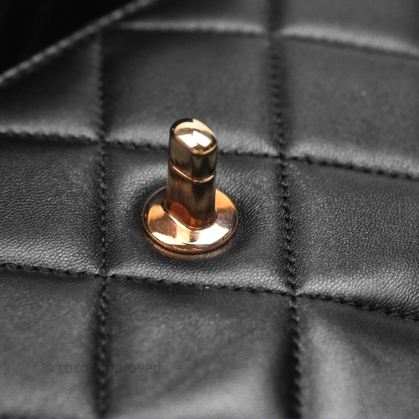 Chanel Trendy CC Small Black Lambskin Rose Gold Hardware