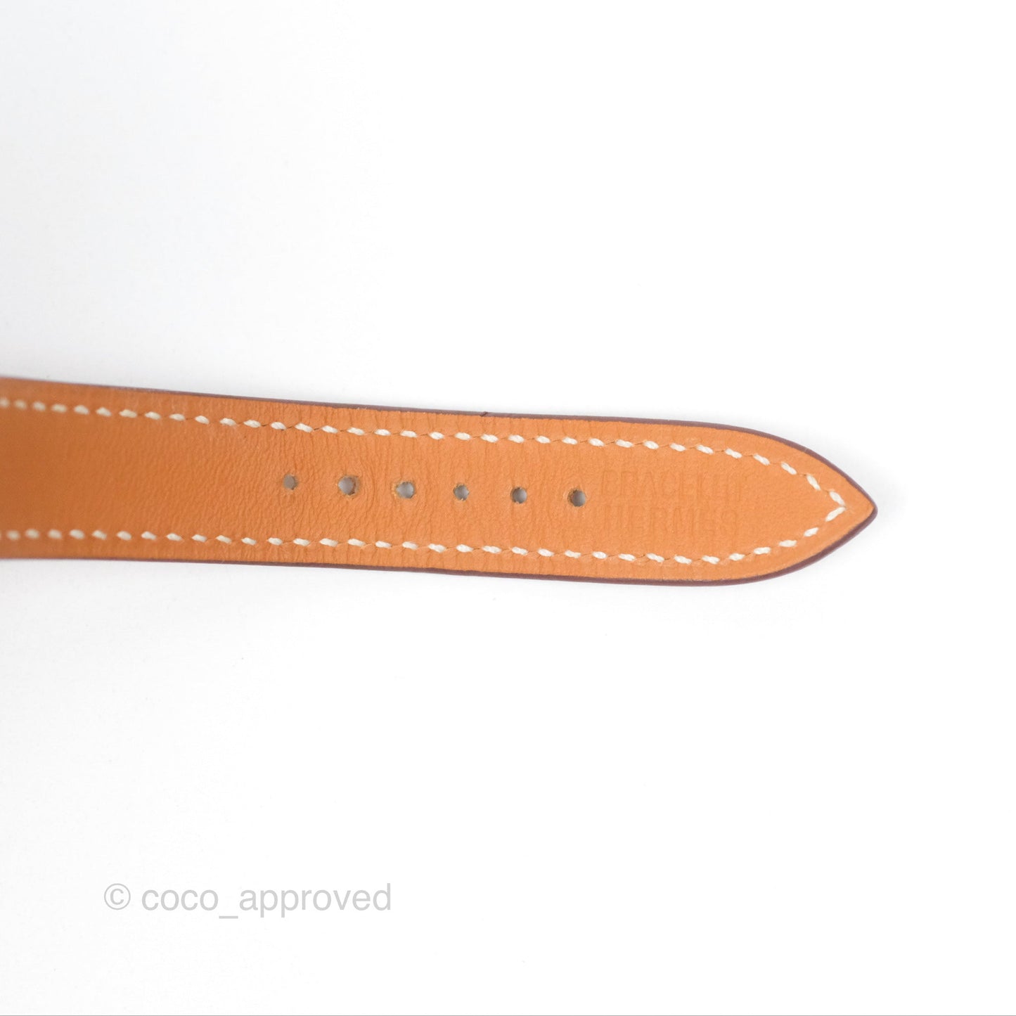 Hermès Heure H Watch Gold Epsom Palladium Hardware