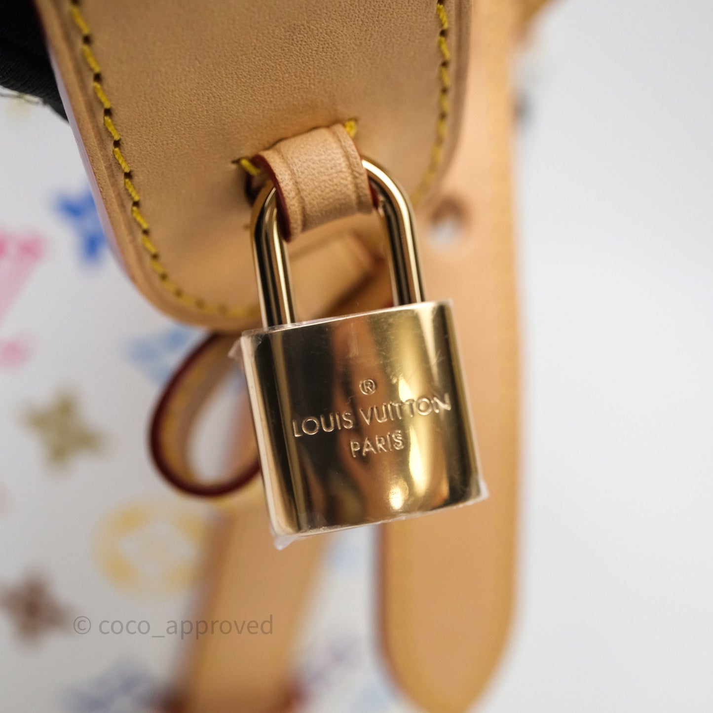 Louis Vuitton x Takashi Murakami All In BB Bag Multicolore Blanc Monogram Canvas