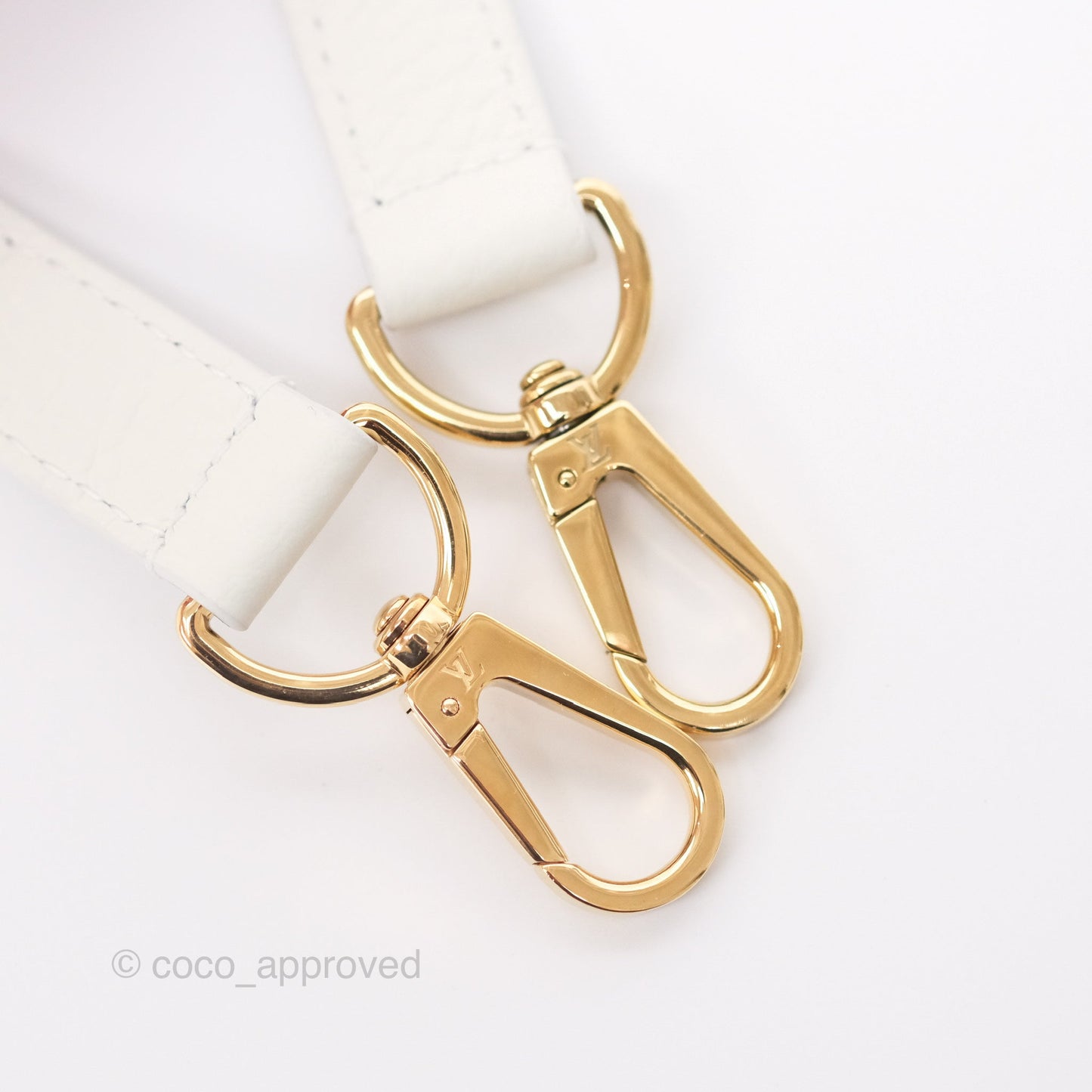 Louis Vuitton Taurillon Capucines BB Snow