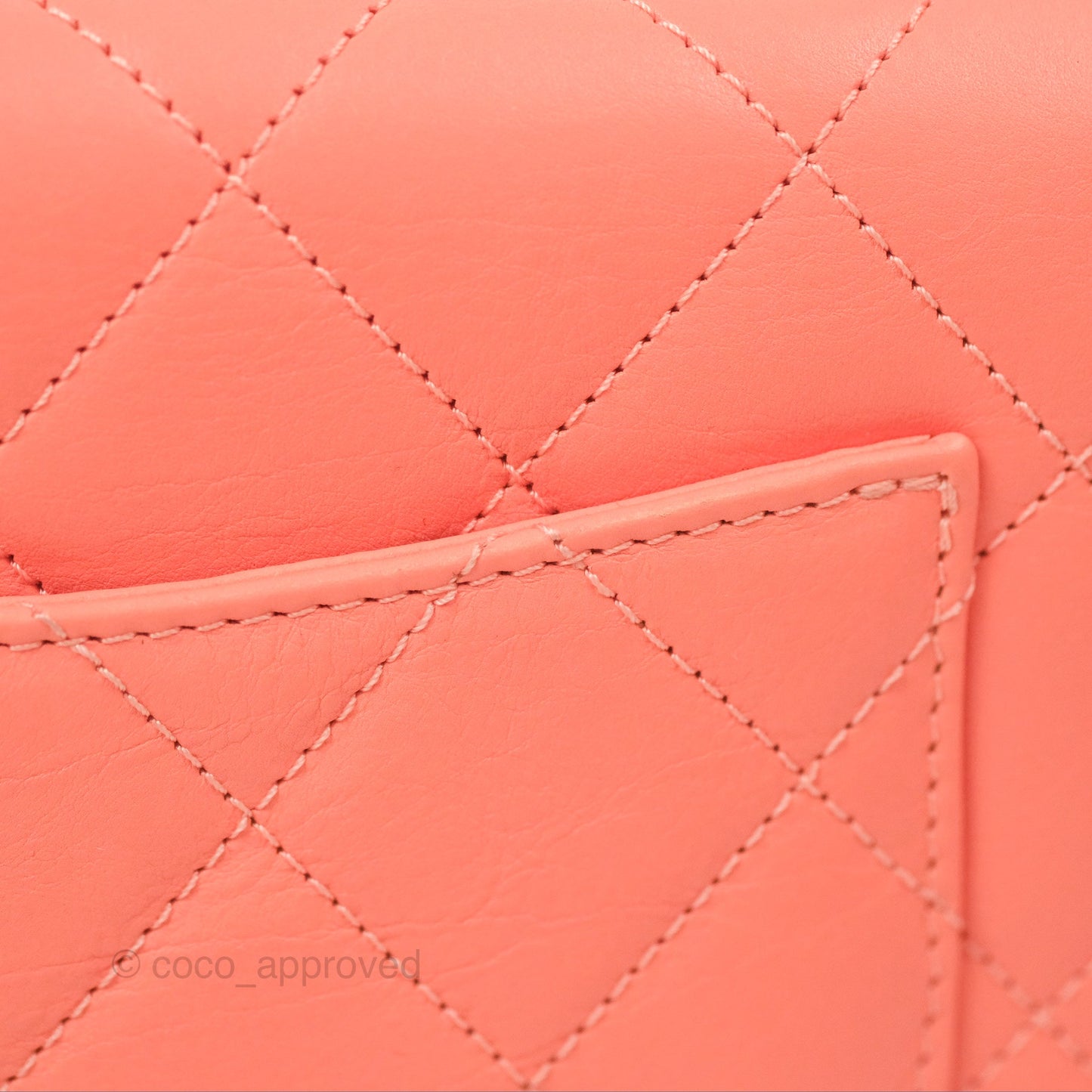 Chanel Metal Top Handle Flap Bag Iridescent Orange Claire Calfskin Aged Gold Hardware