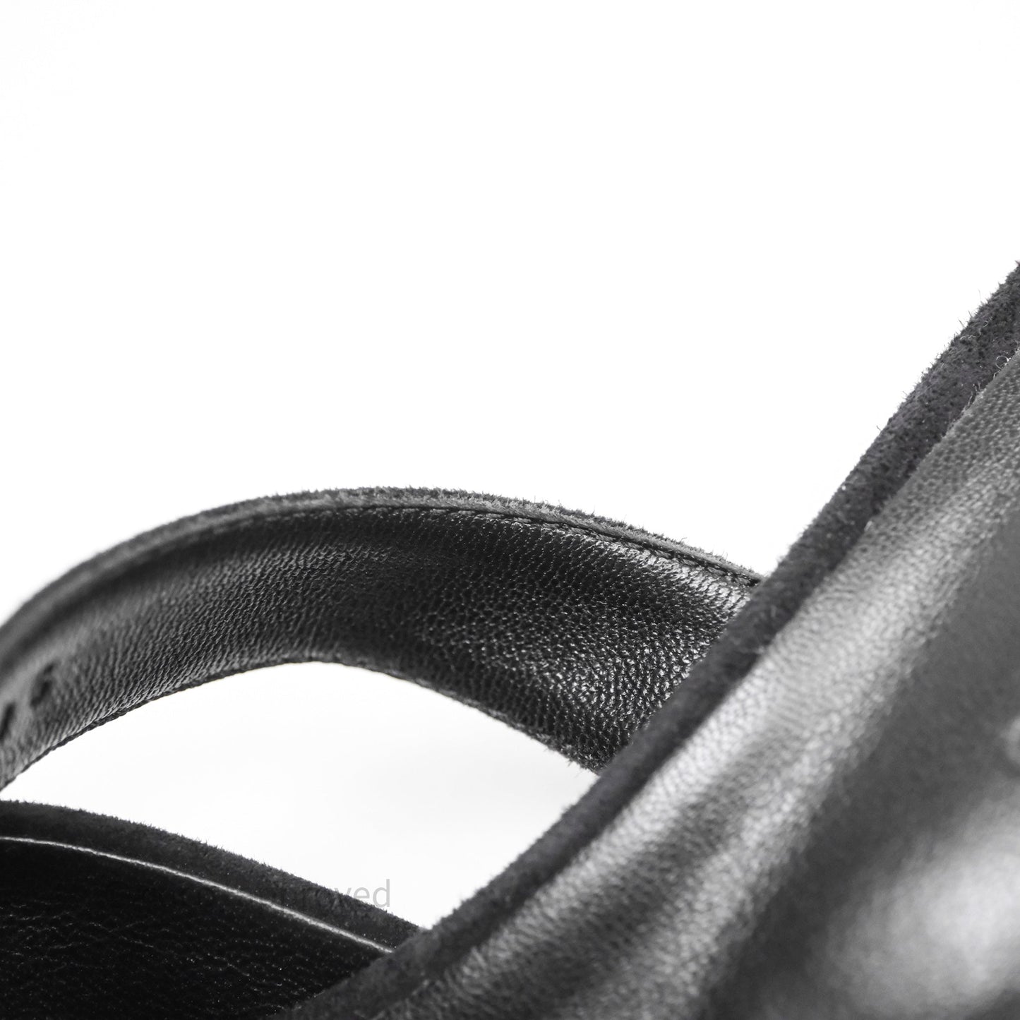 Hermès Suede Blink Black Size 37