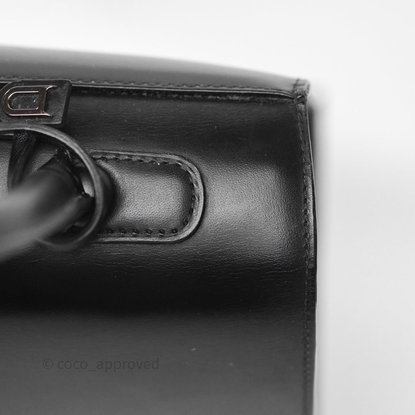 Delvaux Brillant L'Humour MM Black Calfskin