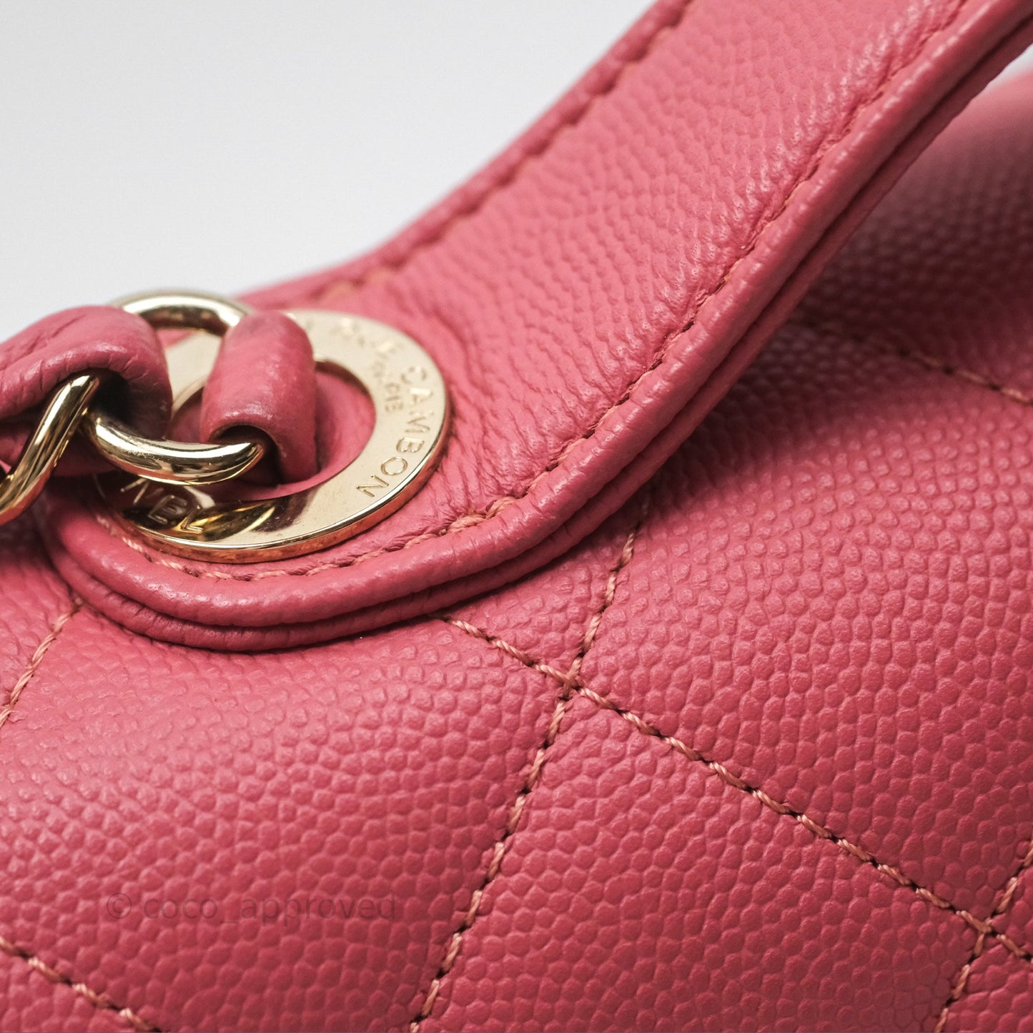 Chanel Quilted Medium Business Affinity Flap Rose Pink Caviar Gold Hardware