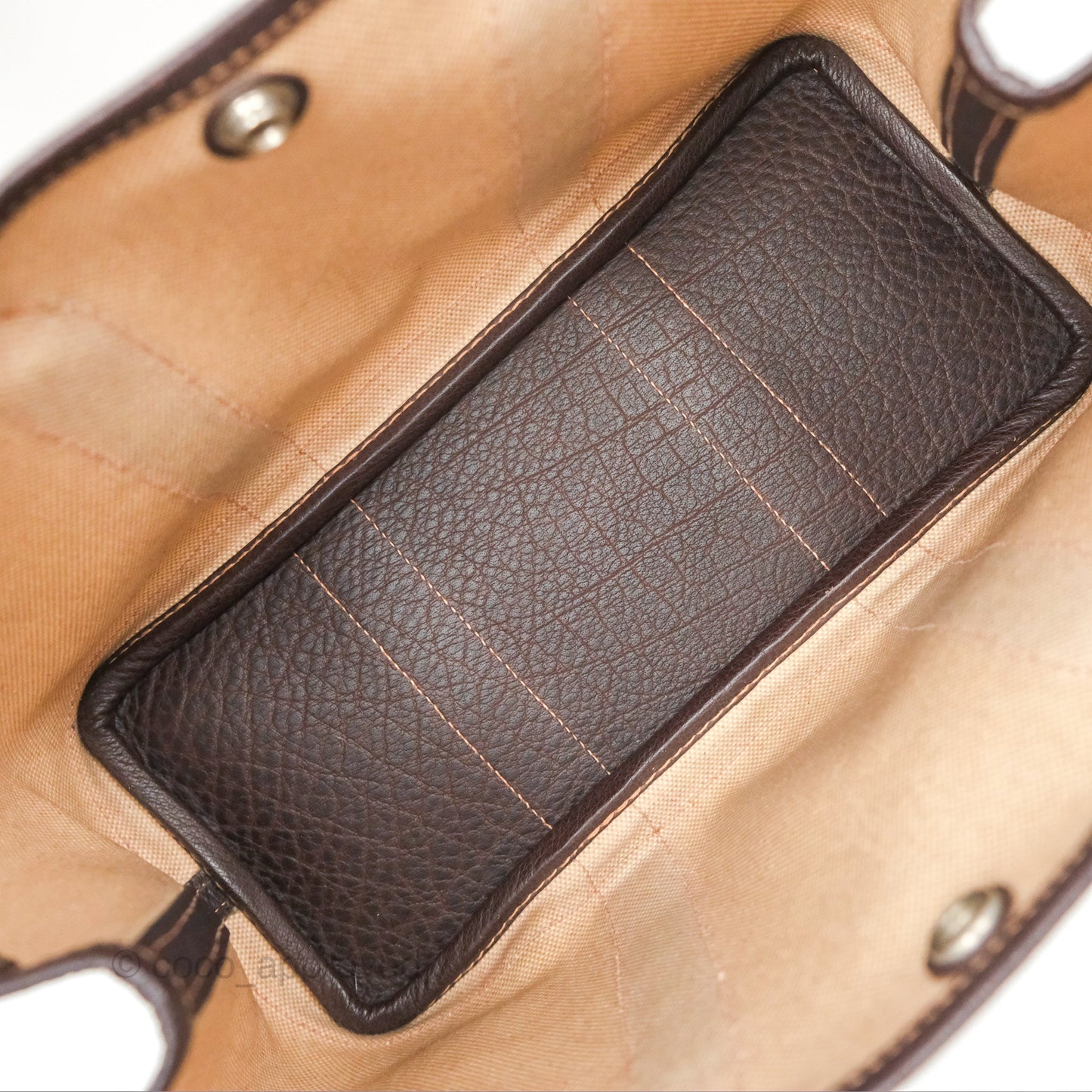 Hermès Garden Party 30 Canvas Brown/ Natural
