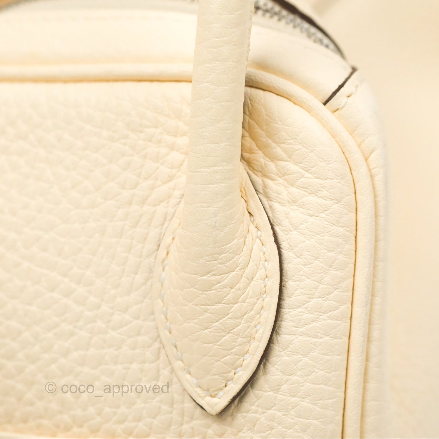 Hermès Lindy 26 Nata Taurillon Clemence Silver Hardware