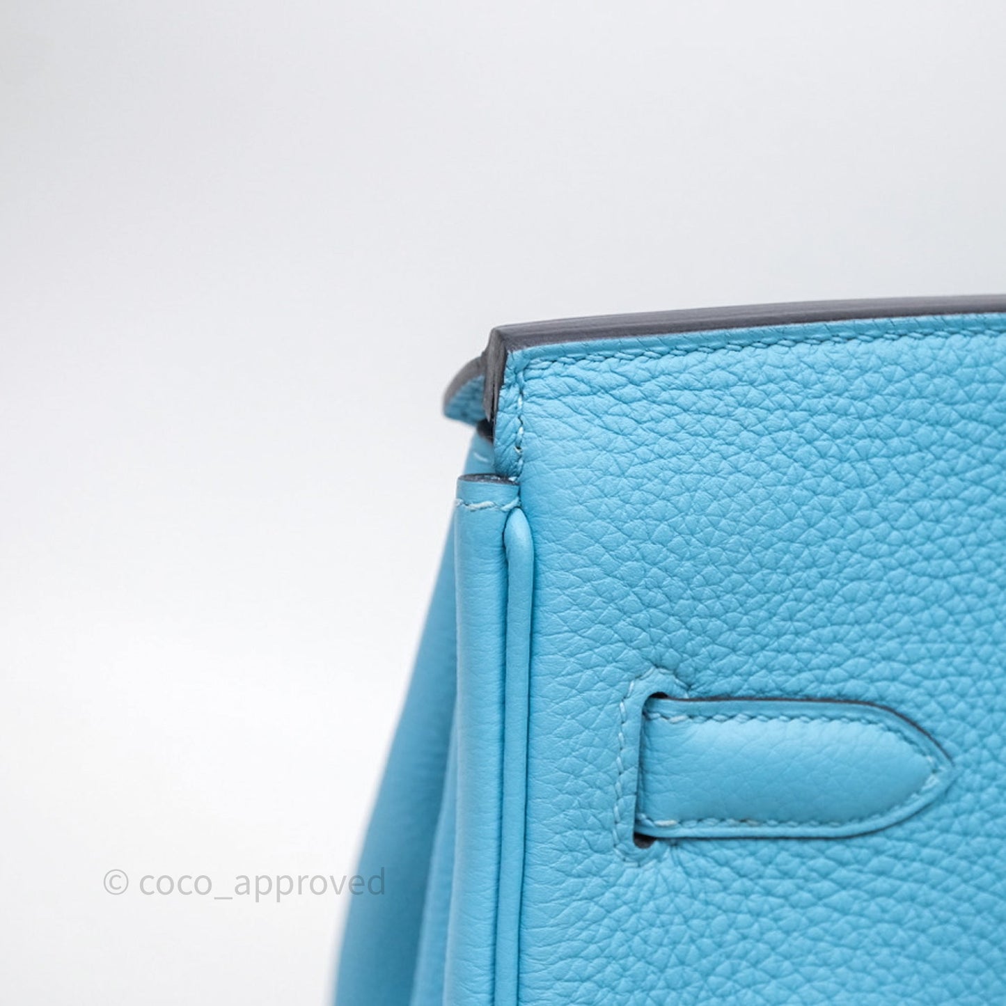 Hermès Birkin 30 Bleu De Nord P3 Togo Gold Hardware