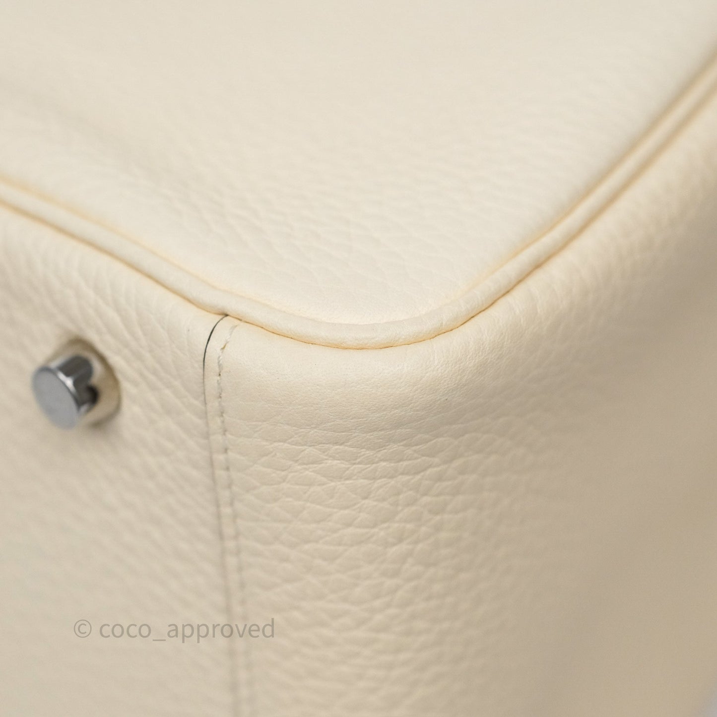 Hermès Lindy 30 Nata I2 Clemence Palladium Hardware