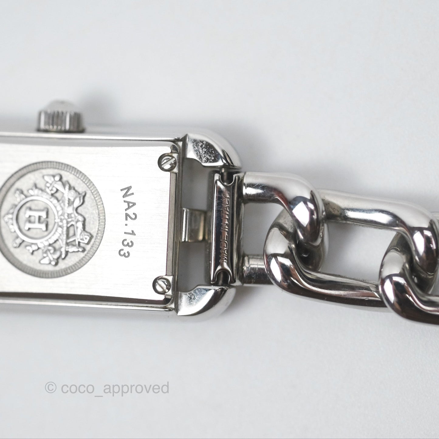 Hermès Nantucket Watch Diamonds Aventurine Dial Small Model 29 mm
