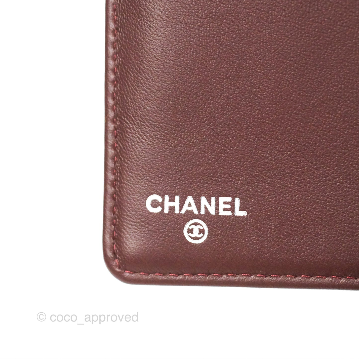 Chanel Classic Quilted Long Wallet Black Lambskin Silver Hardware
