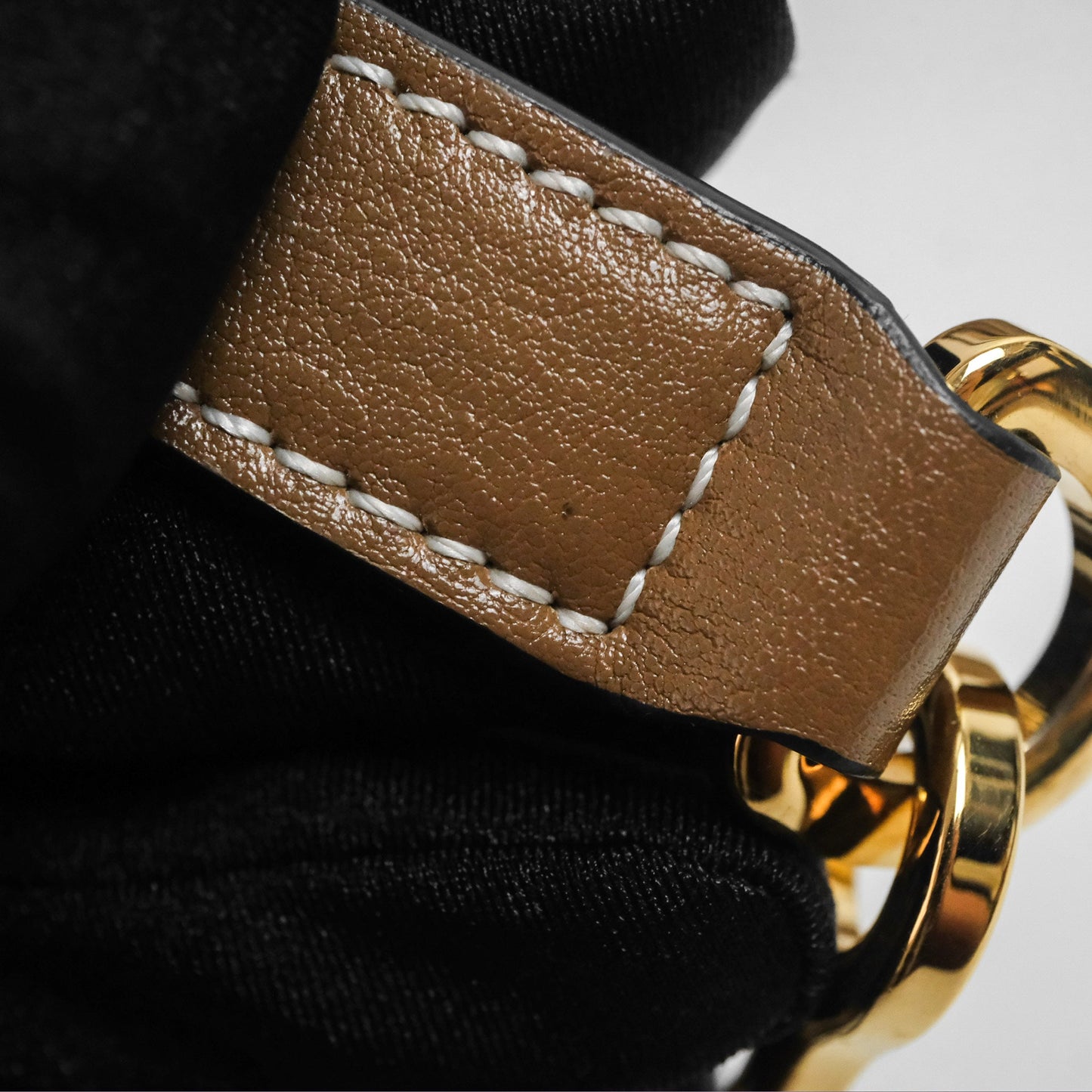 Loewe Small Puzzle Bag Sand Mink Grained Calfskin