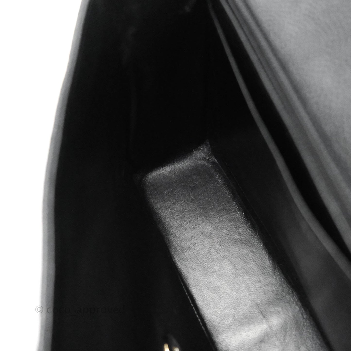 Chanel Jumbo Single Flap Black Caviar Silver Hardware