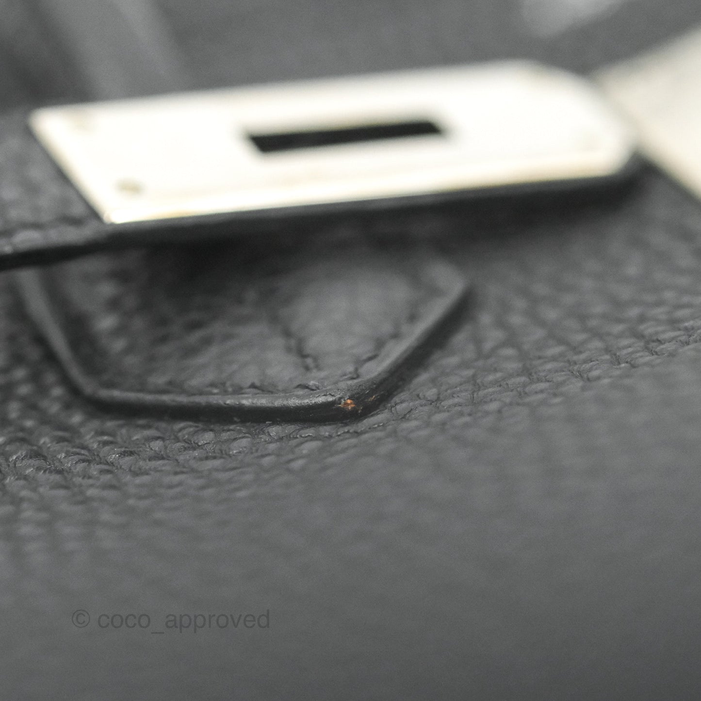 Hermès Birkin 35 Black Togo Palladium Hardware
