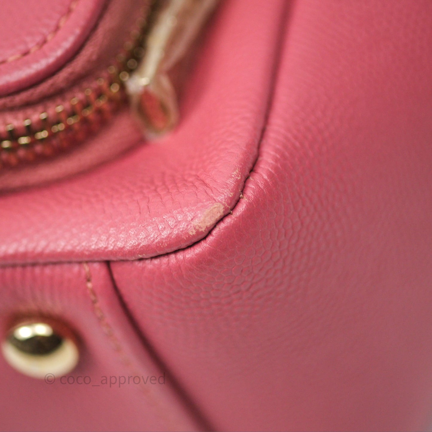 Chanel Quilted Medium Business Affinity Flap Rose Pink Caviar Gold Hardware