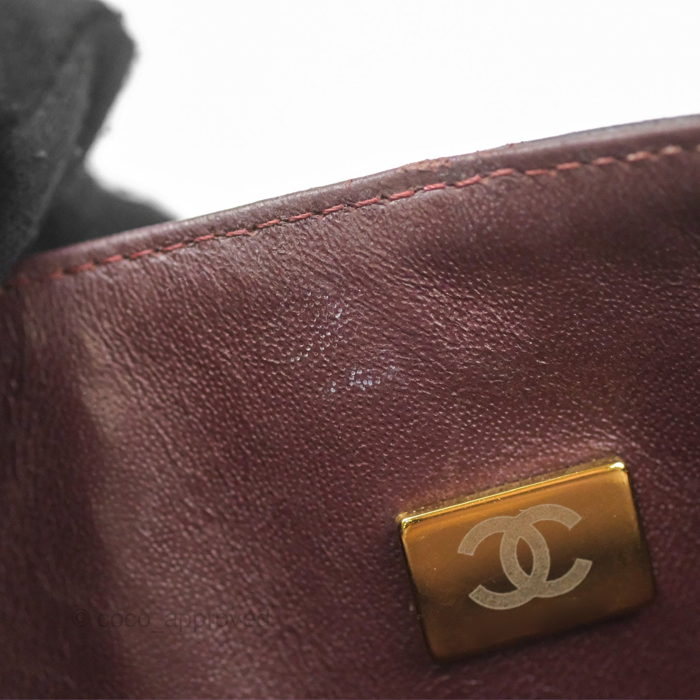Chanel Classic M/L Medium Flap Quilted Black Lambskin Gold Hardware
