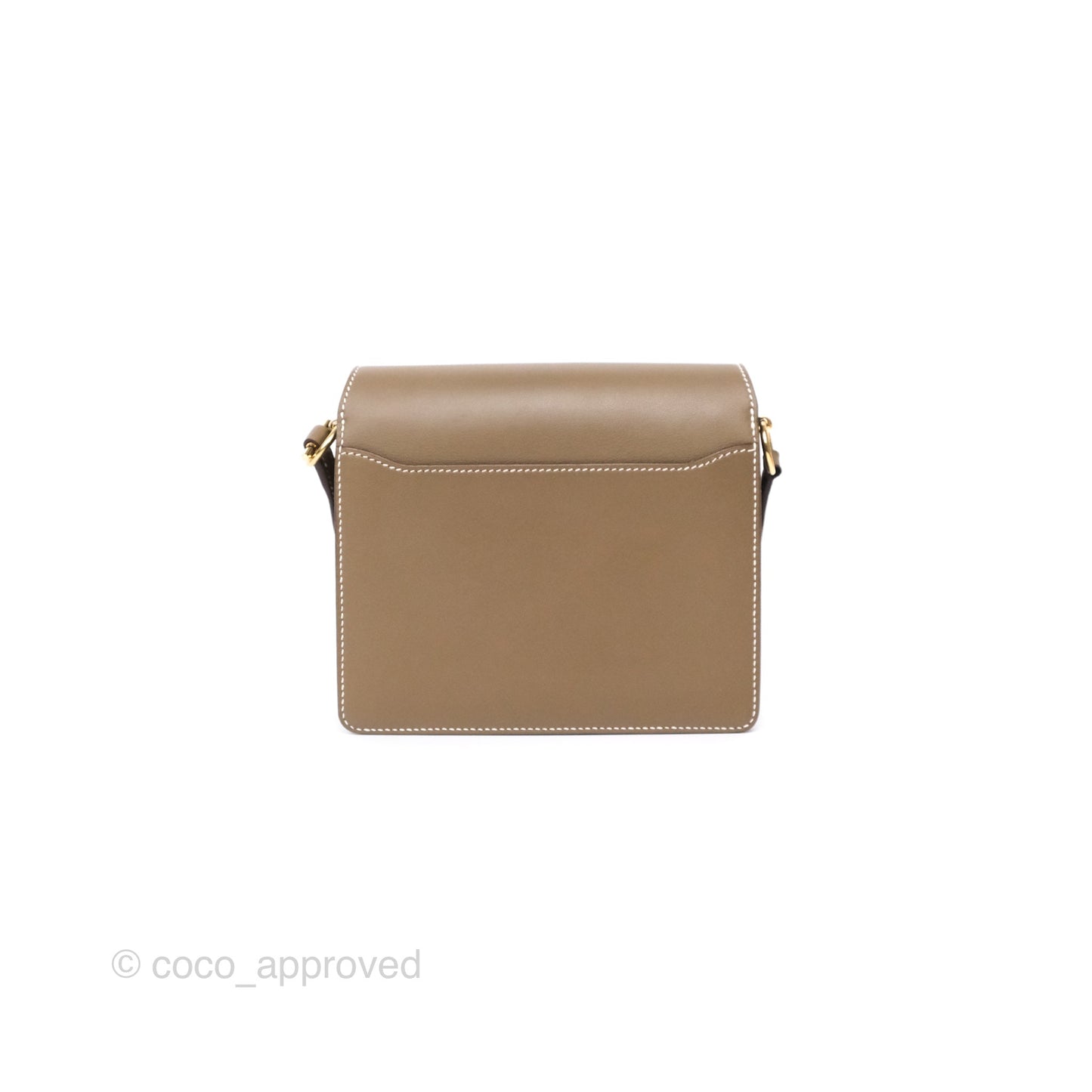 Hermès Roulis Mini 18 Etoupe 18 Swift Gold Hardware