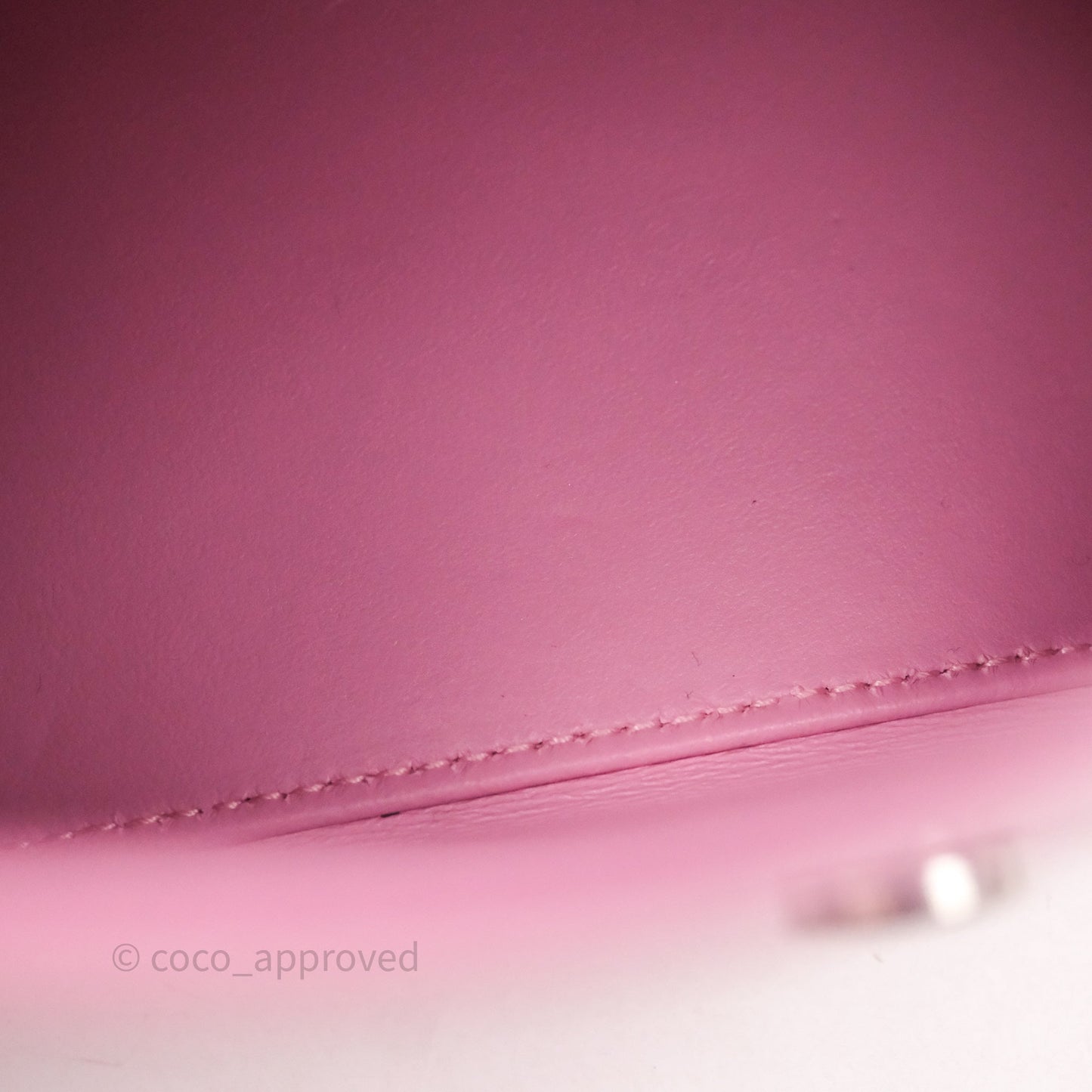 Balenciaga Small Hourglass Embossed Bag Pink