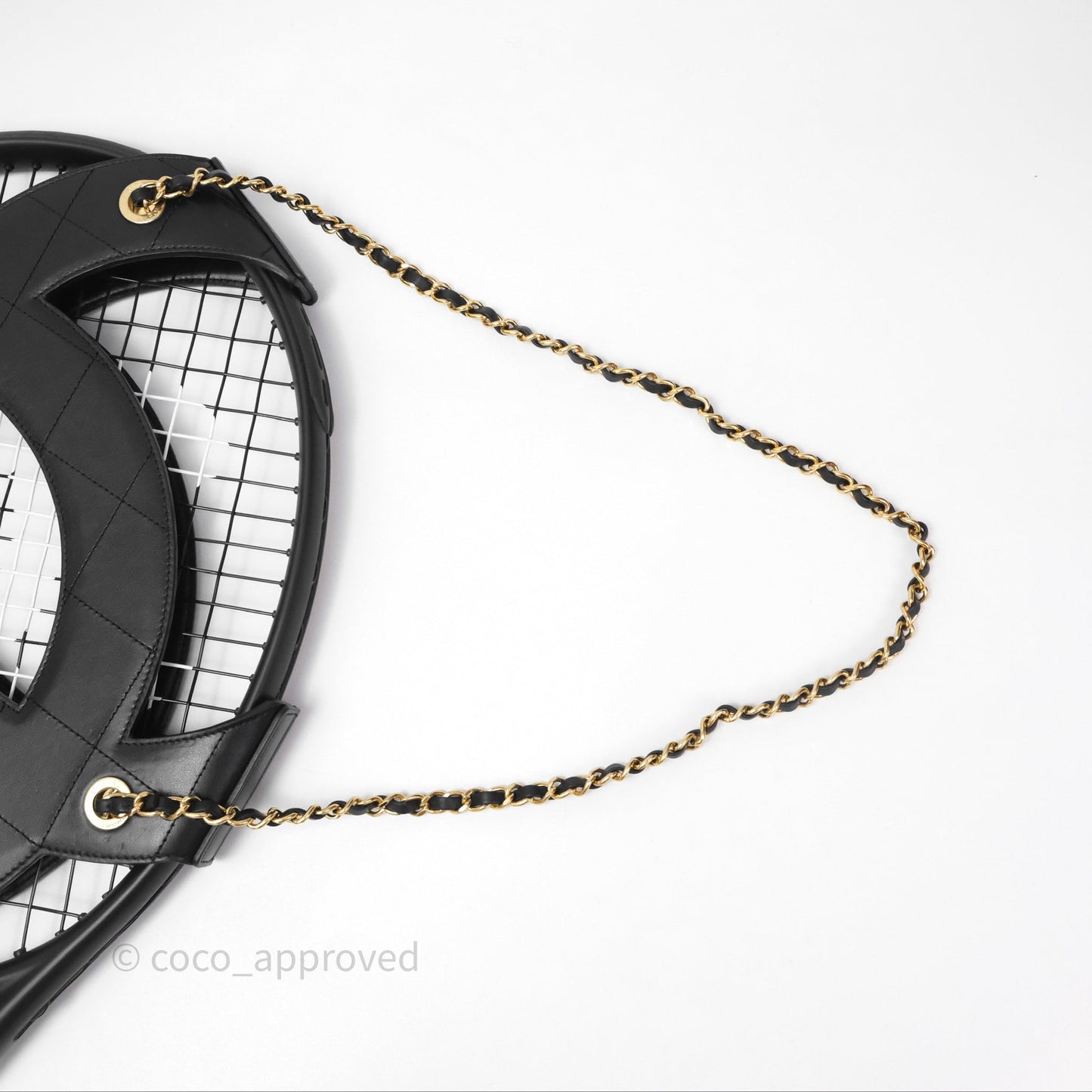 Chanel Tennis Racket with Black CC Case