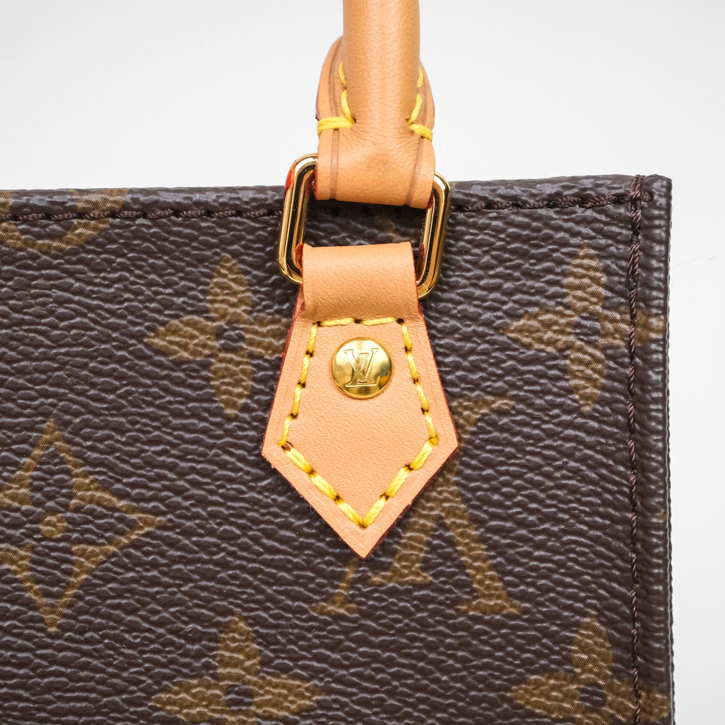 Louis Vuitton Petit Sac Plat Bag Monogram Canvas