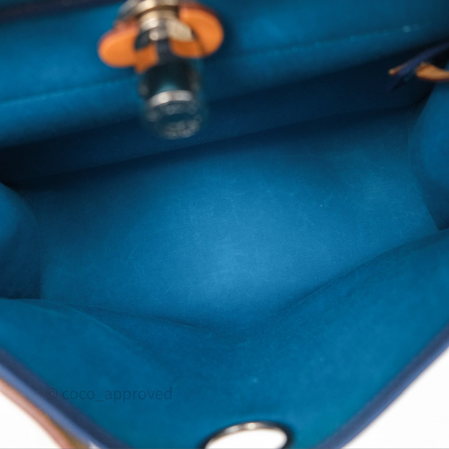 Hermès Herbag Zip 31 Vache Hunter Bleu Izmir 7W/ Bleu de Malte 7L Palladium Hardware