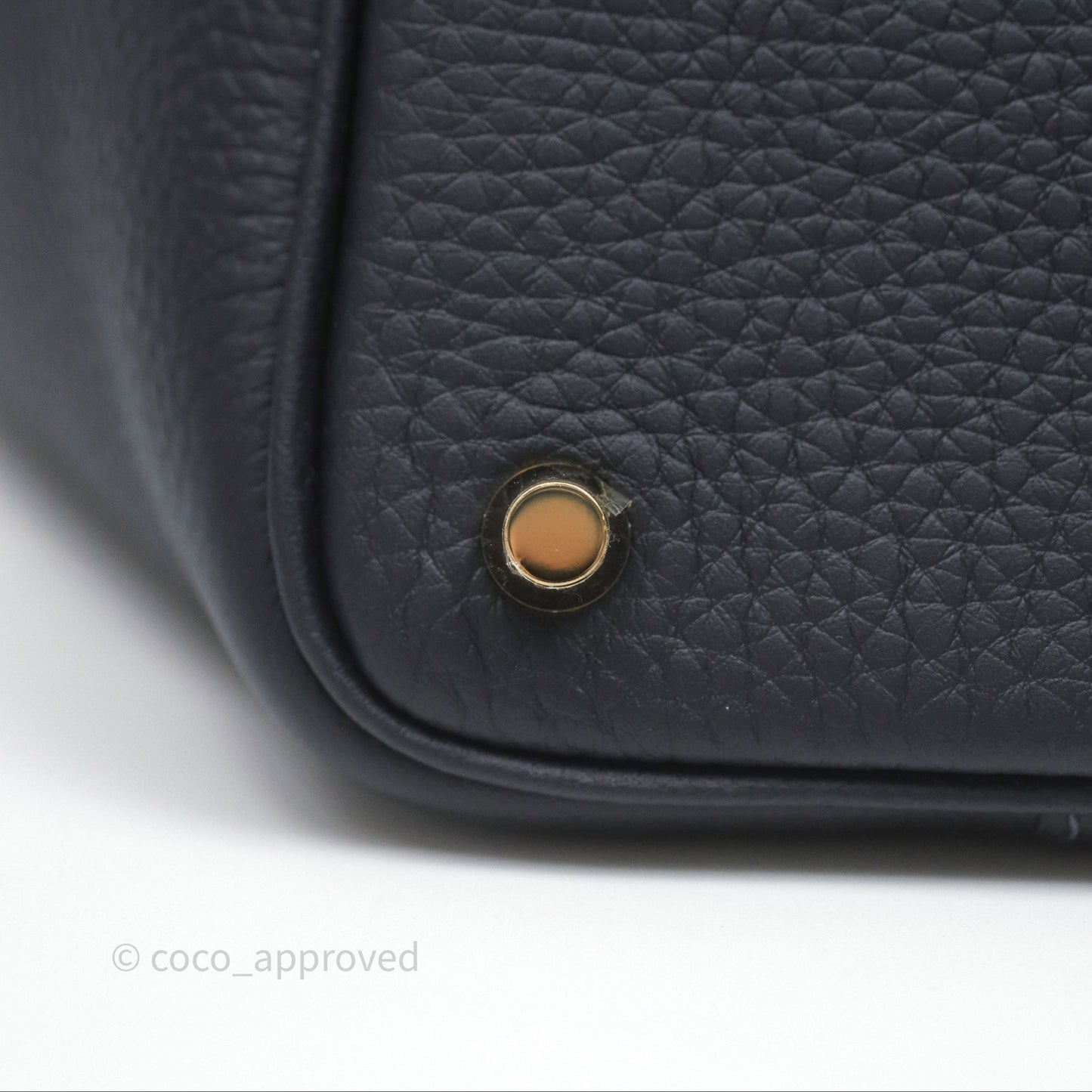 Hermès Picotin 18 Caban 3Y Clemence Gold Hardware