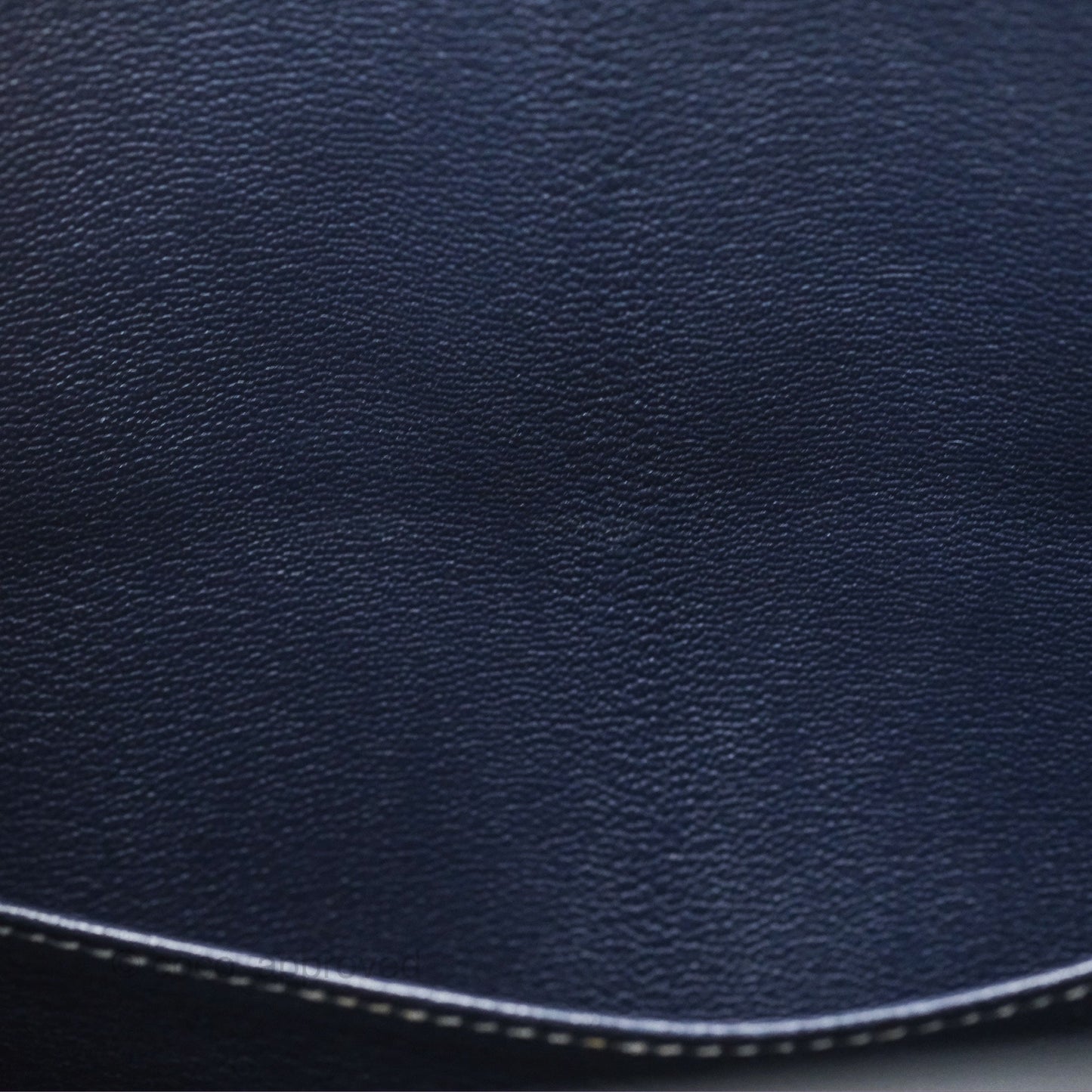 Hermès Birkin 35 Porosus Marine 78 Palladium Hardware