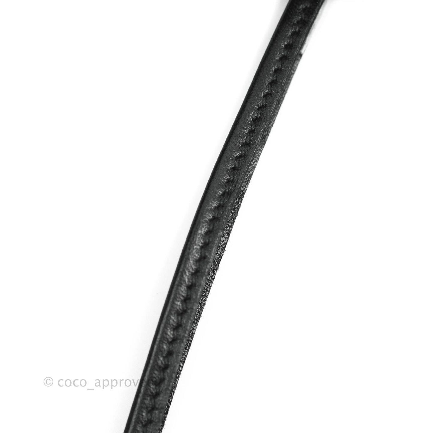 Hermes Rodeo Bag Charm Black PM