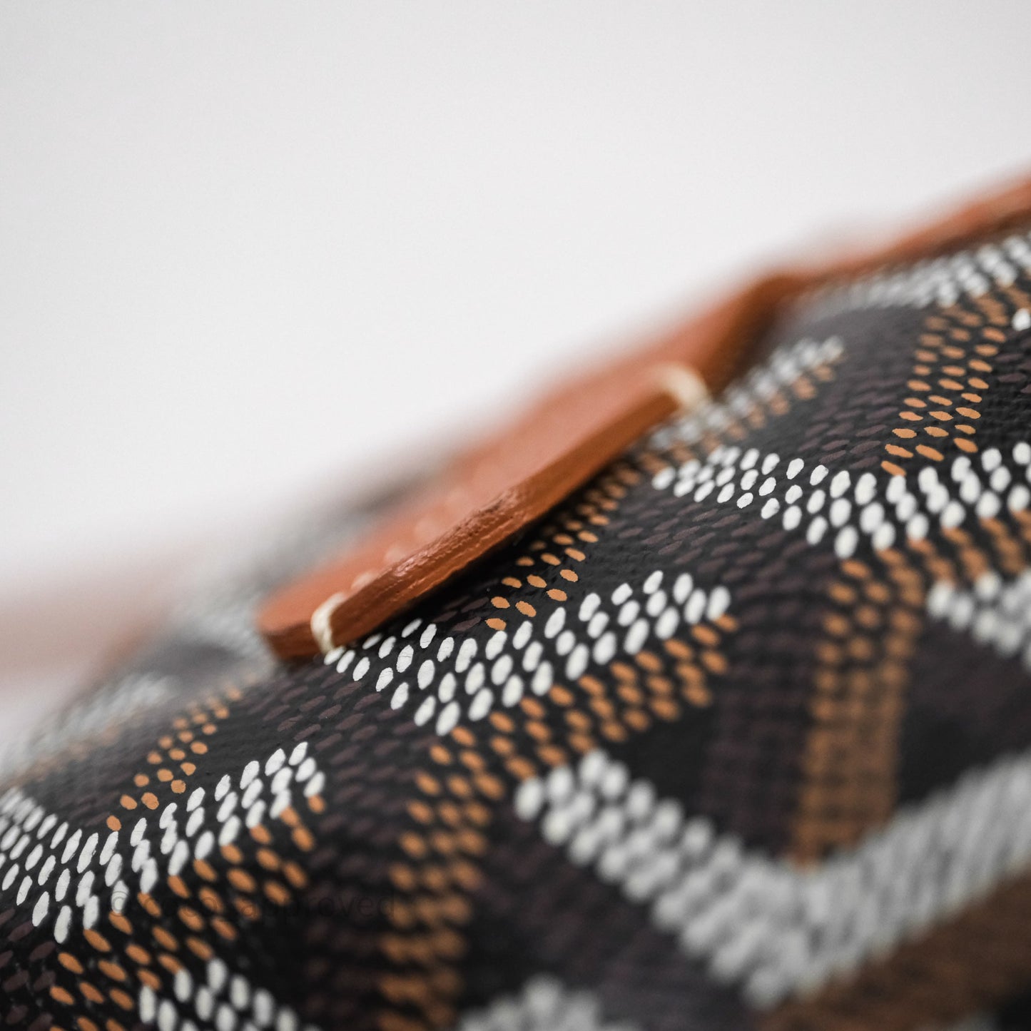 Goyard Saint Louis Tote Bag GM Black/Tan