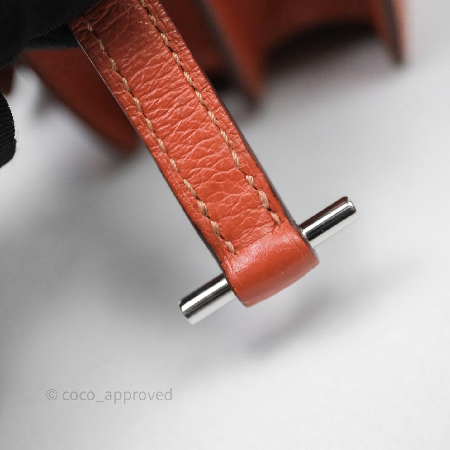 Hermès Roulis Mini 18 Evercolor AH Brush/ Rose Jaipur T5 Palladium Hardware