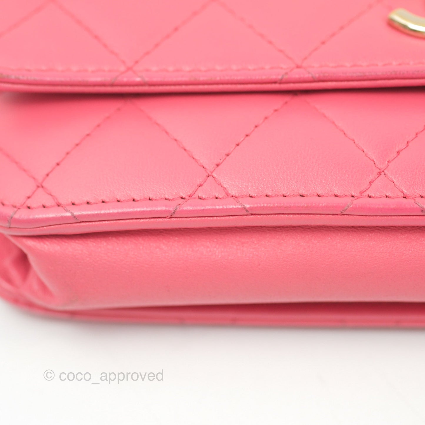 Chanel Trendy CC WOC Pink Lambskin Gold Hardware