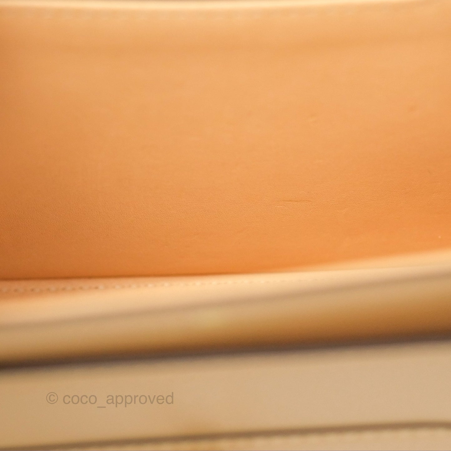 Delvaux Lingot Bag Latte Olen Calfskin