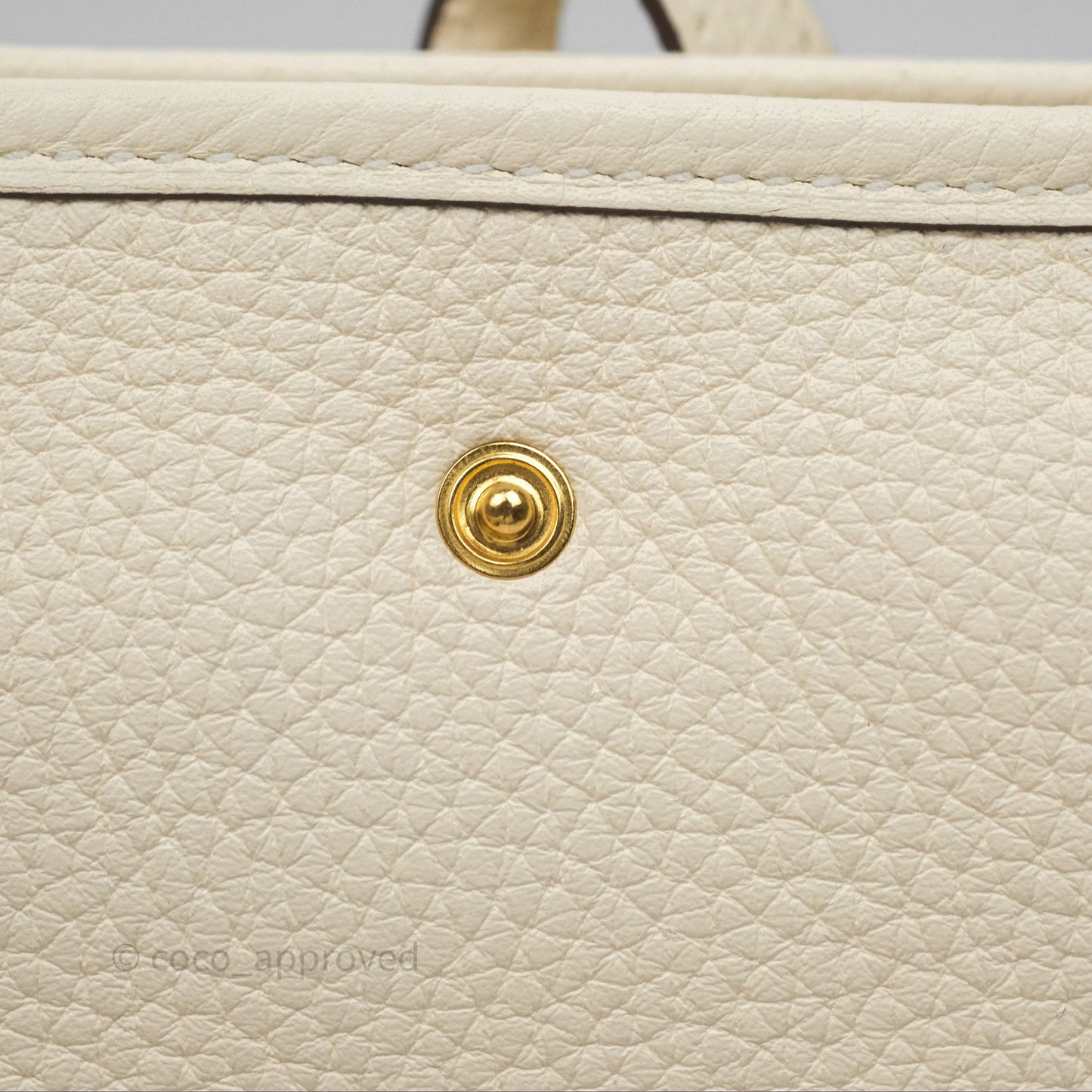 Hermès Mini Evelyne 16 Nata I2 Clemence Gold Hardware