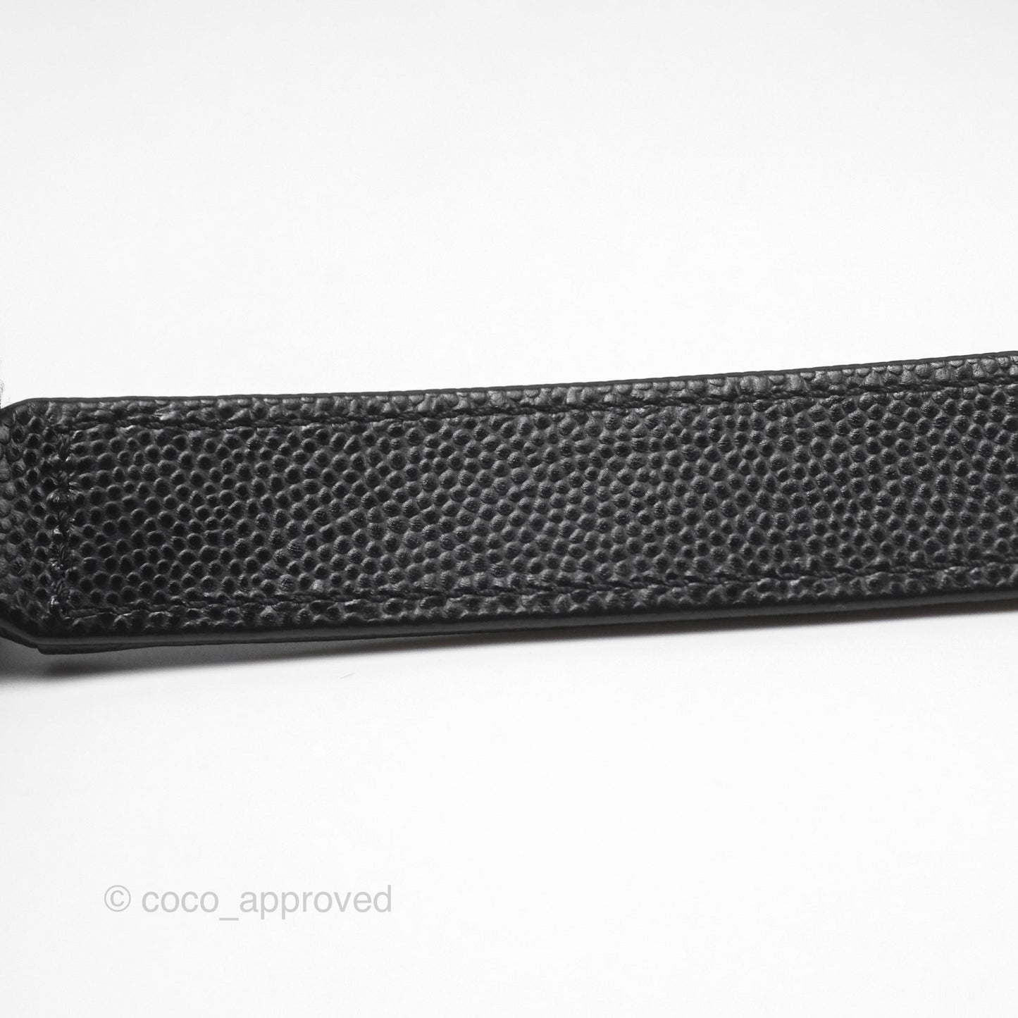 Chanel Medium Boy Quilted Black Caviar Ruthenium Hardware