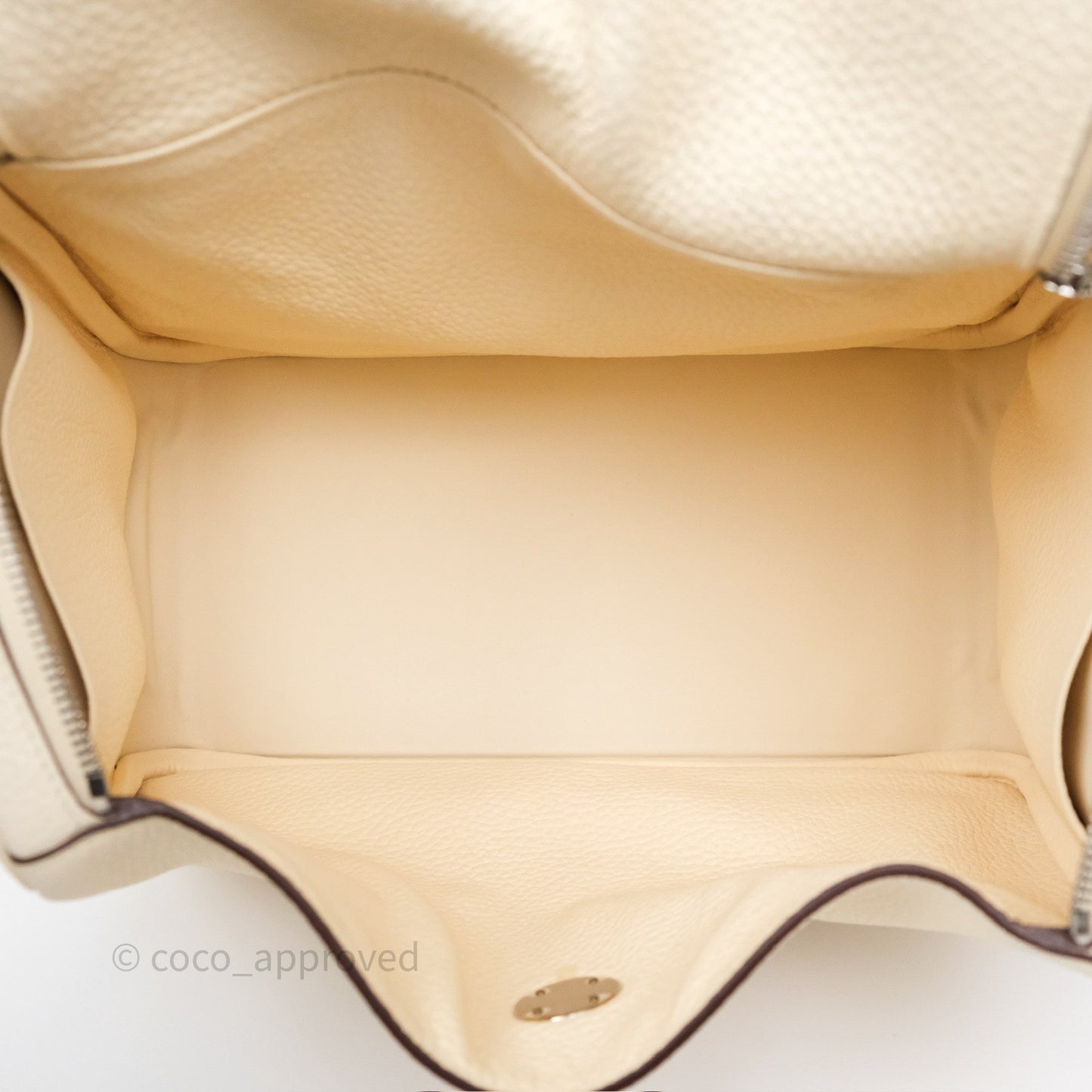Hermès Lindy 30 Nata I2 Clemence Palladium Hardware