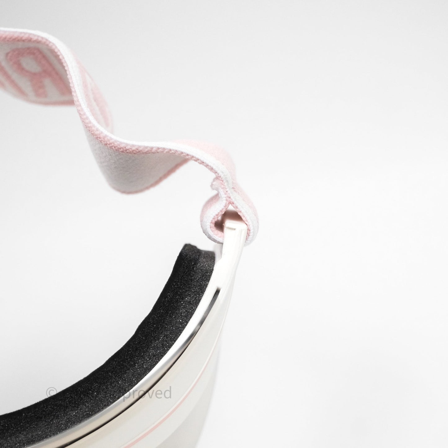 Christian Dior Diorclub Pink White Sun Visor