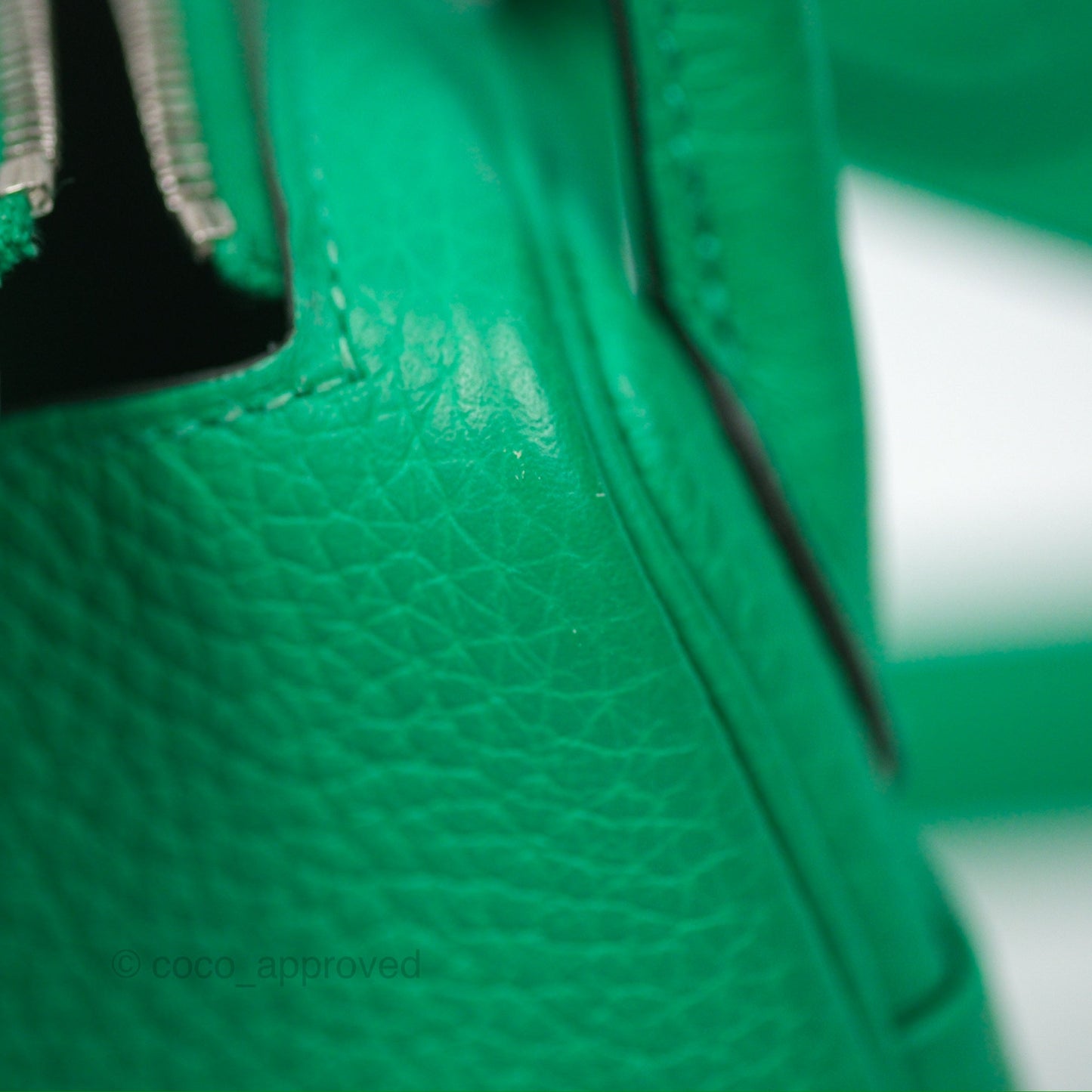 Hermès Mini Lindy 20 Menthe 6W Clemence Palladium Hardware