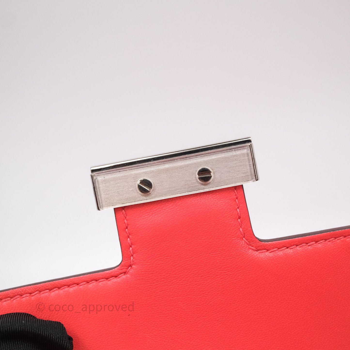 Hermès Constance 24 Rose Jaipur T5 Epsom Palladium Hardware