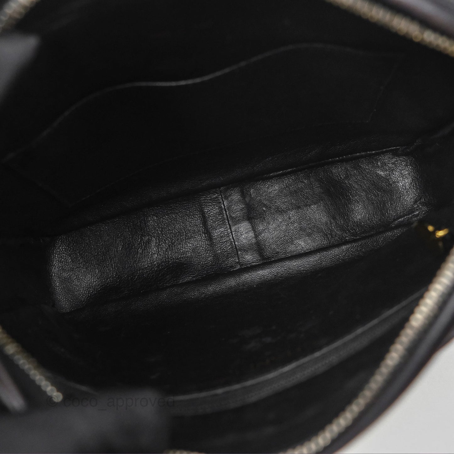 Chanel Vintage Small Camera Bag Black Lambskin Gold Hardware