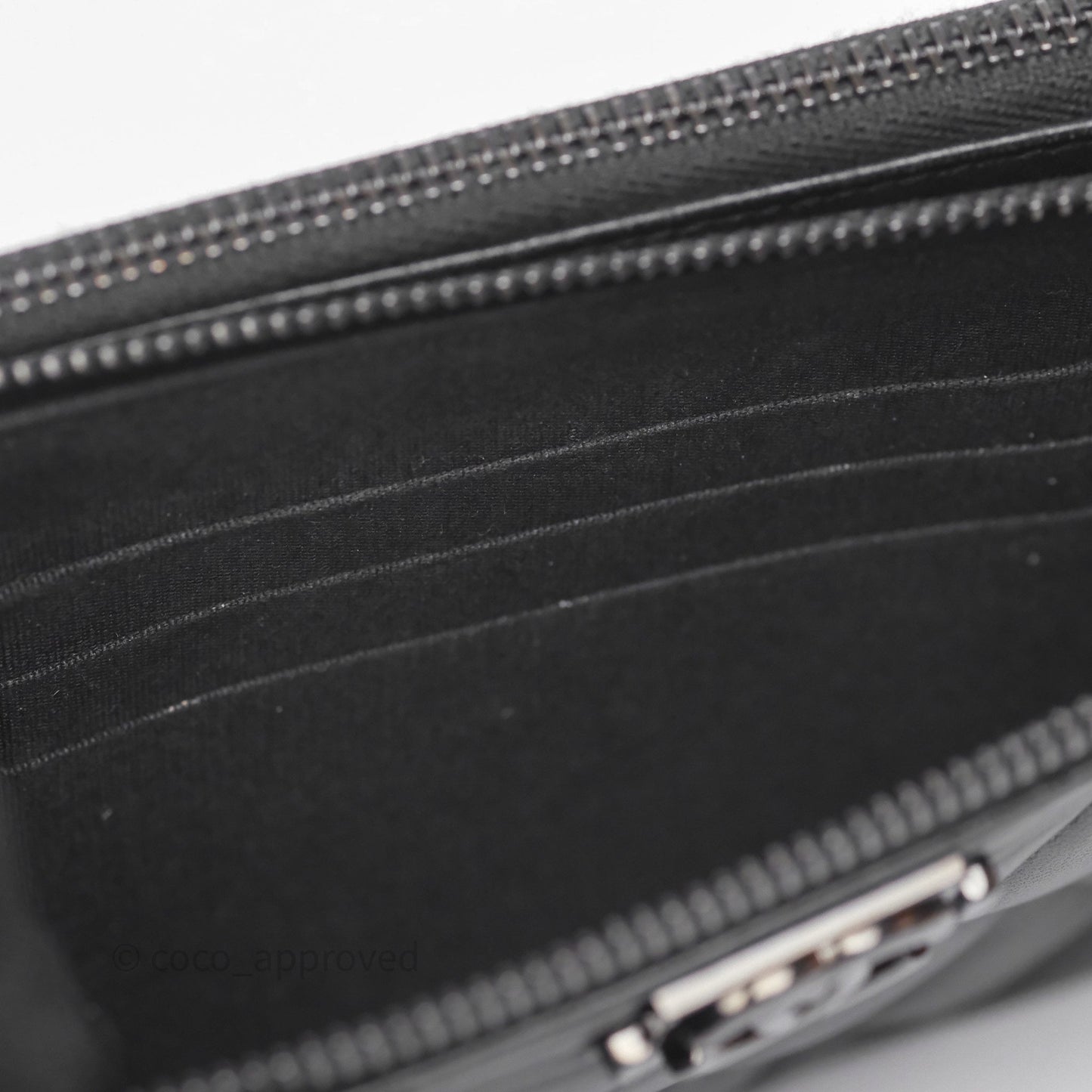 Chanel Boy Double Zip Clutch On Chain So Black Lambskin