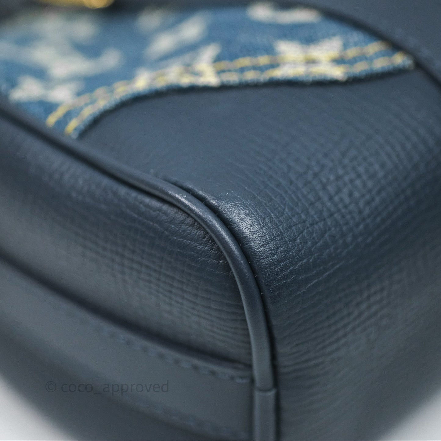 Louis Vuitton x Nigo Keepall XS Denim Blue