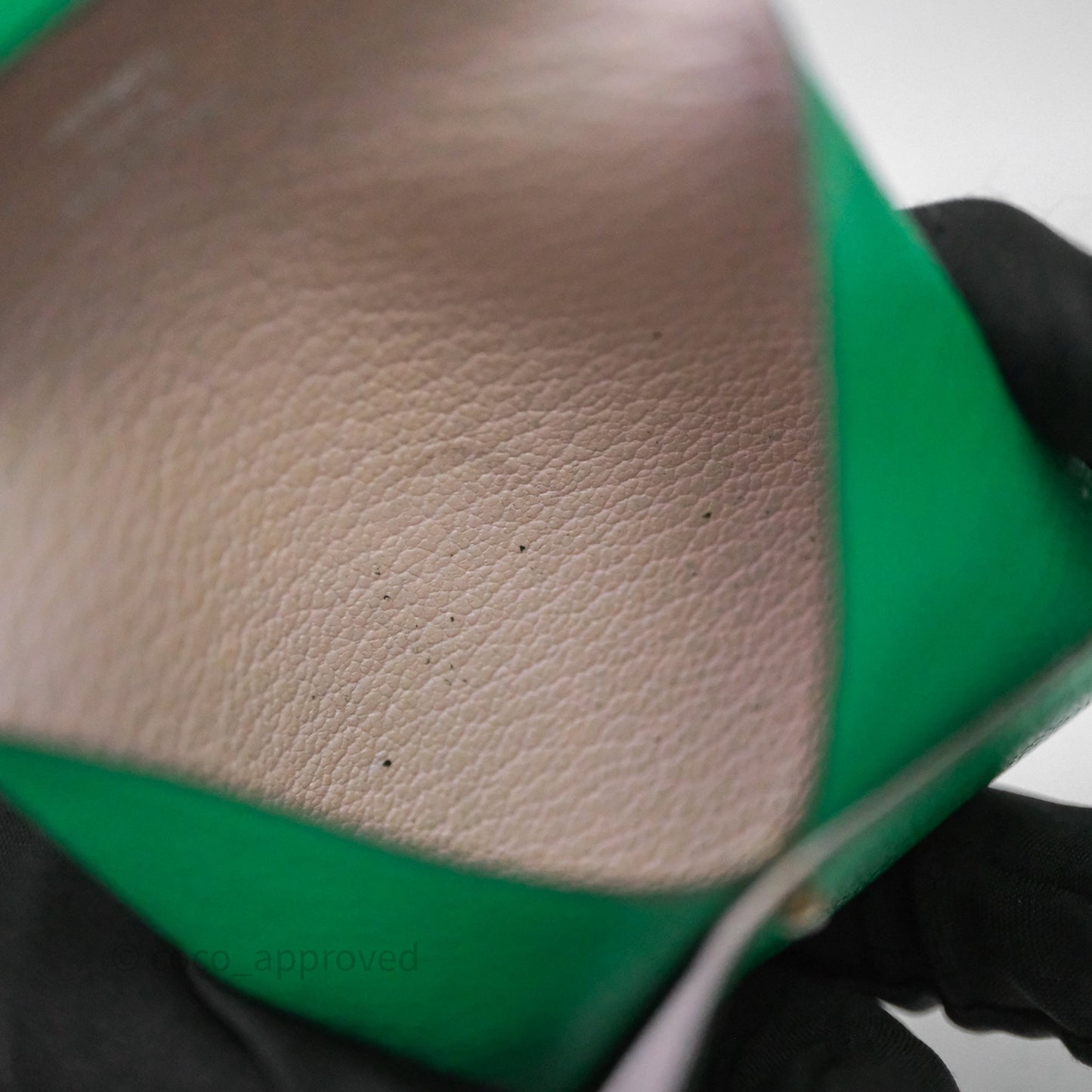 Hermès Bastia Coin Purse Green