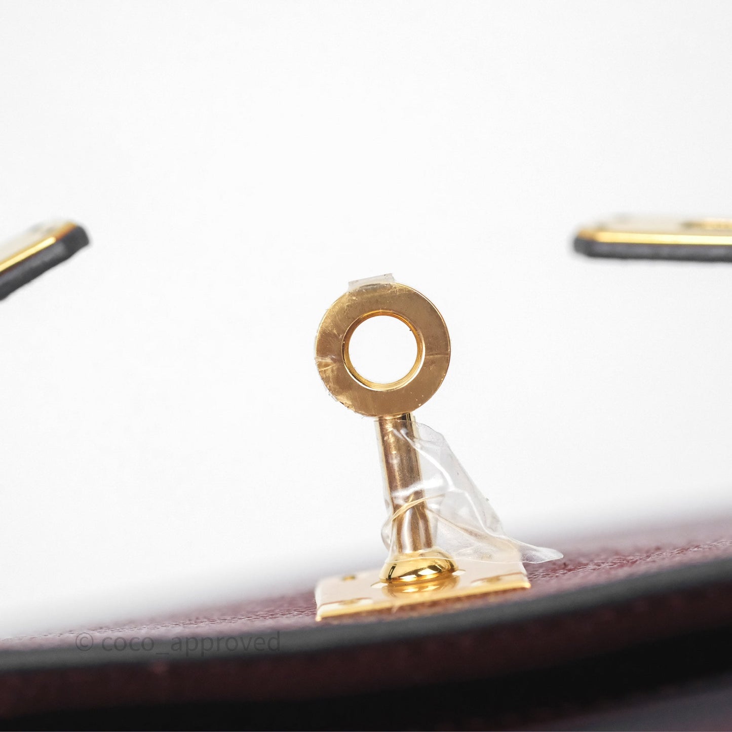 Hermès Sellier Kelly 25 Rouge H Epsom Gold Hardware