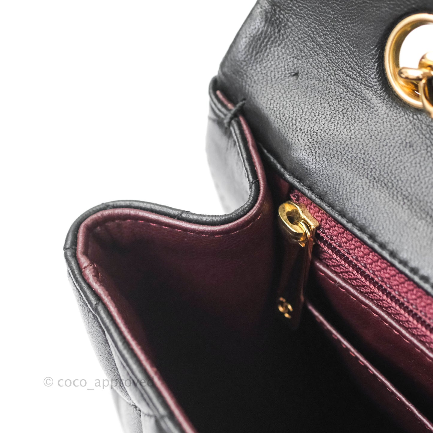 Chanel Jumbo Single Flap Black Lambskin Gold Hardware⁣⁣