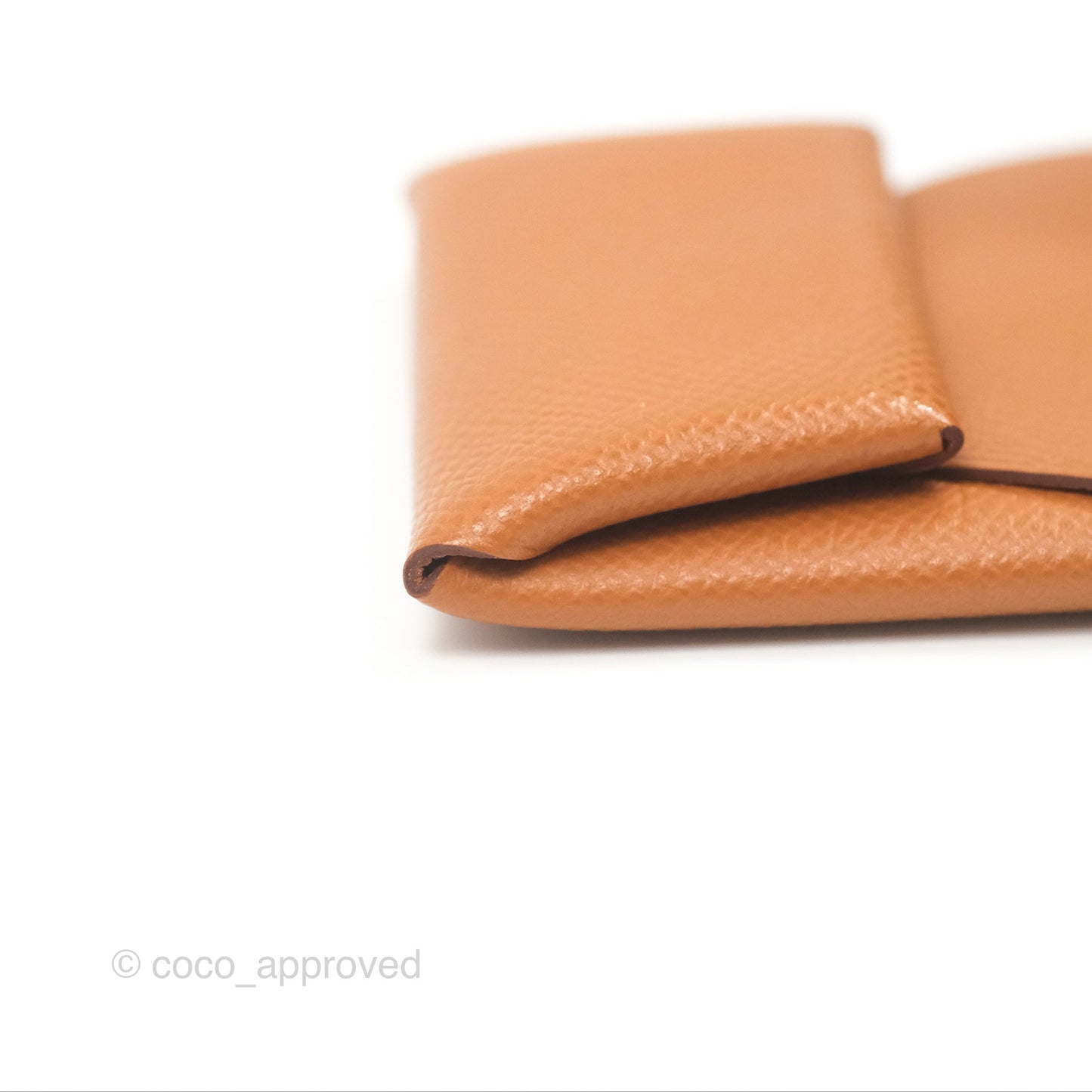 Hermès Bastia Coin Purse Gold Epsom