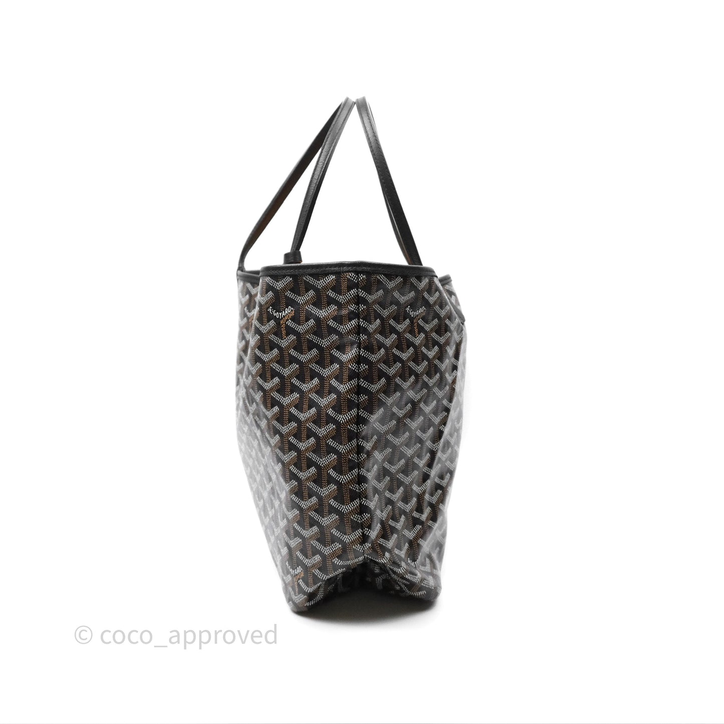 Goyard Saint Louis Tote Bag PM⁣⁣⁣⁣⁣⁣⁣⁣⁣⁣⁣⁣⁣⁣⁣⁣⁣⁣⁣⁣ Black Noir Canvas