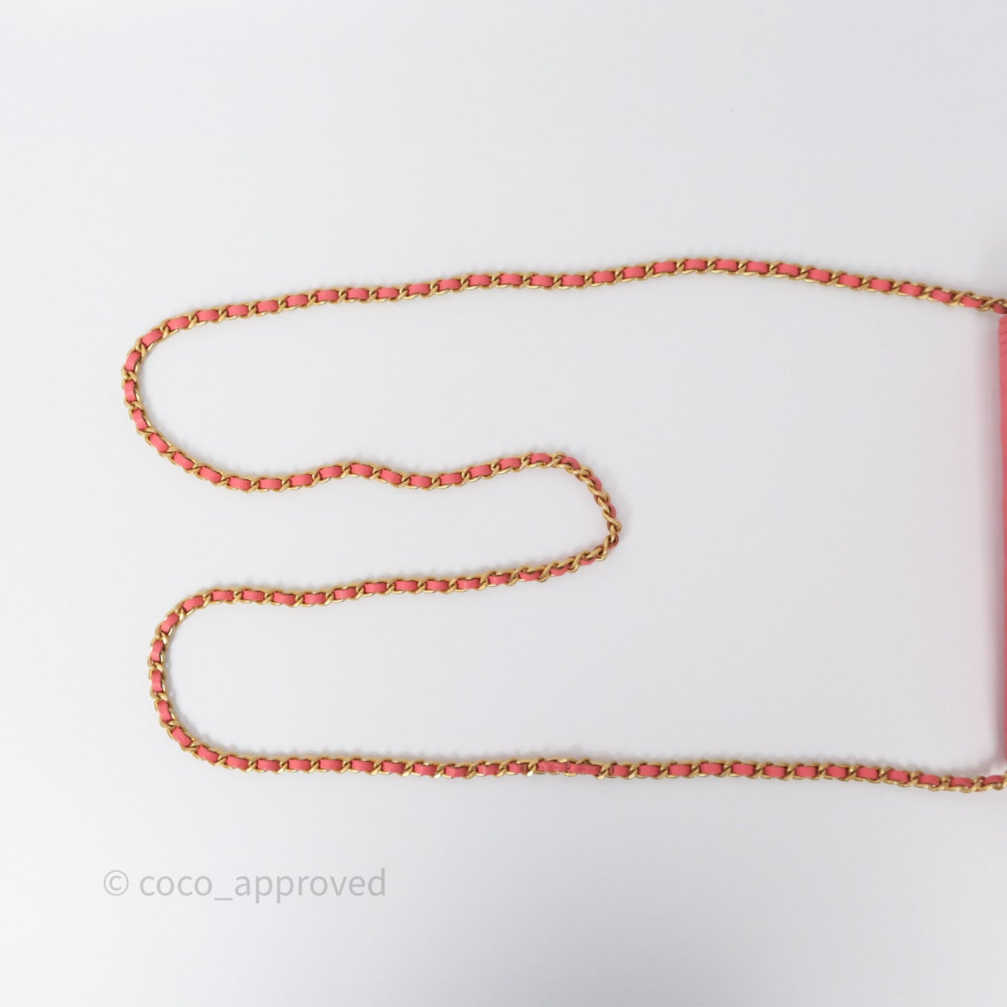 Chanel Boy Wallet on Chain WOC Quilted Dark Pink Caviar Aged Gold Hardware