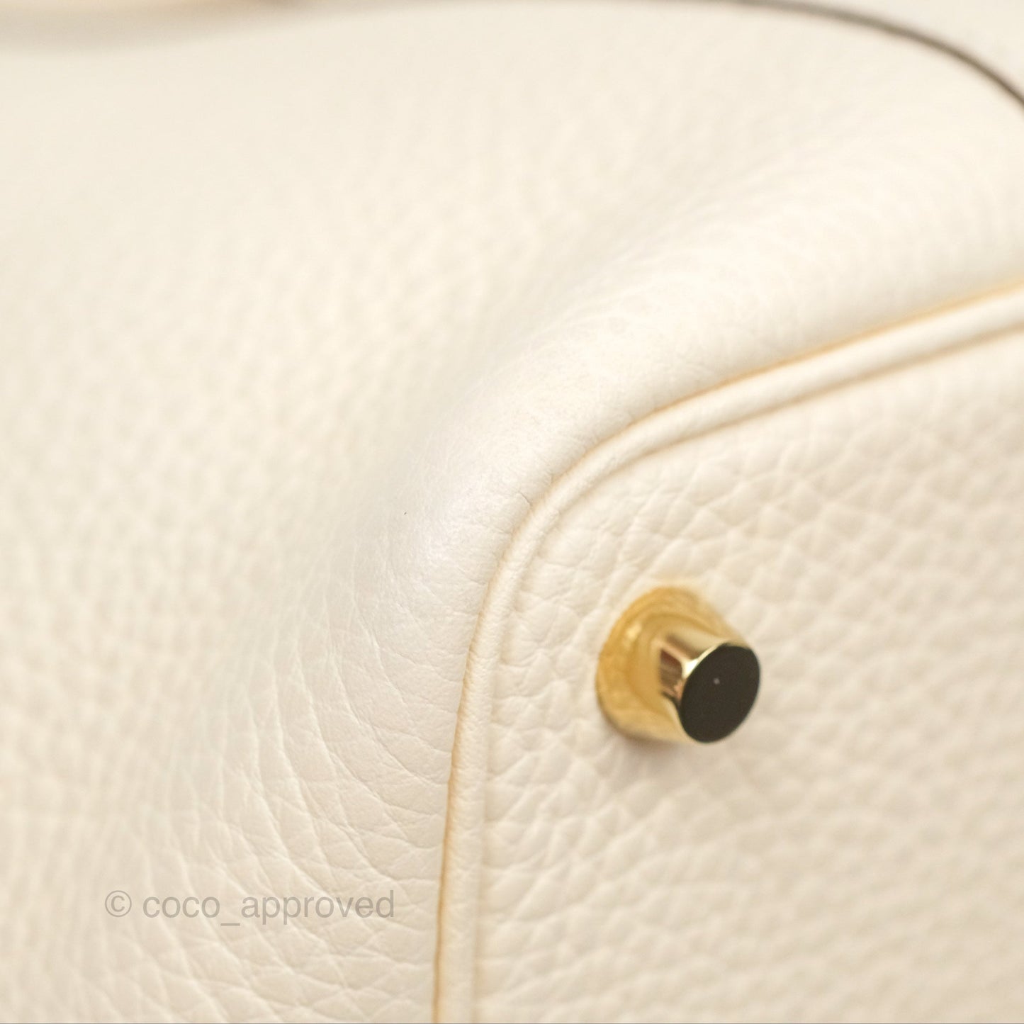 Hermès Picotin Lock 18 Nata Taurillon Clemence Gold Hardware