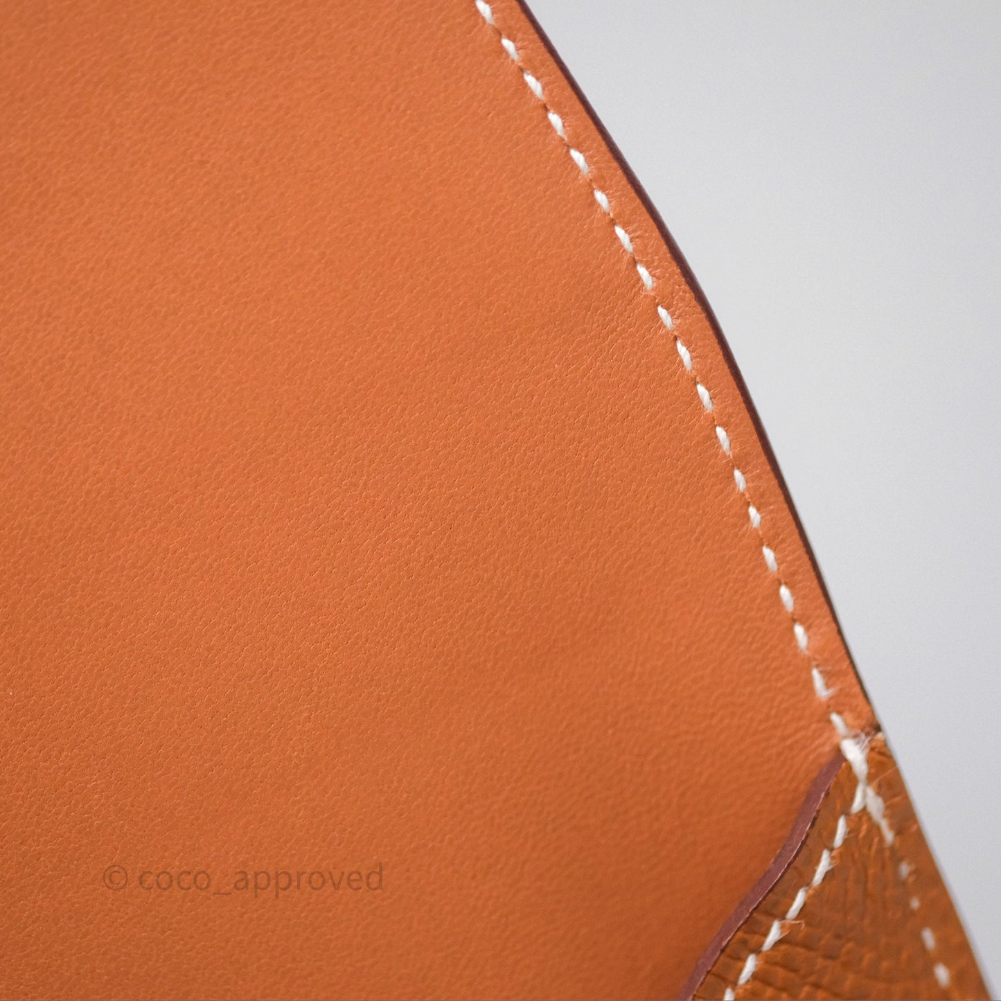 Hermès Della Cavalleria Mini Bag Gold 37 Epsom Palladium Hardware