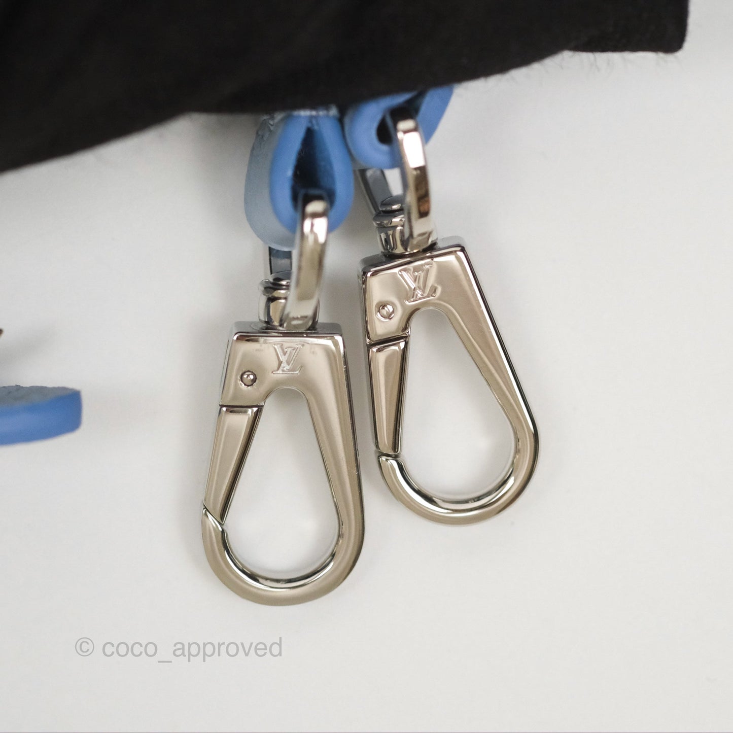Louis Vuitton Bella Blue Nuage Mahina Calfskin