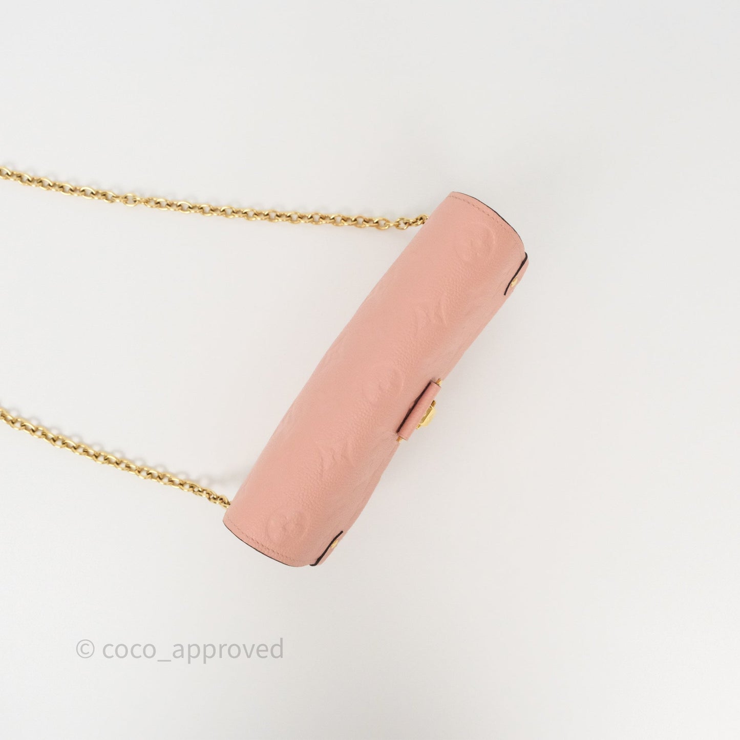 Louis Vuitton Vavin Chain Wallet Rose Poudre Empreinte Monogram